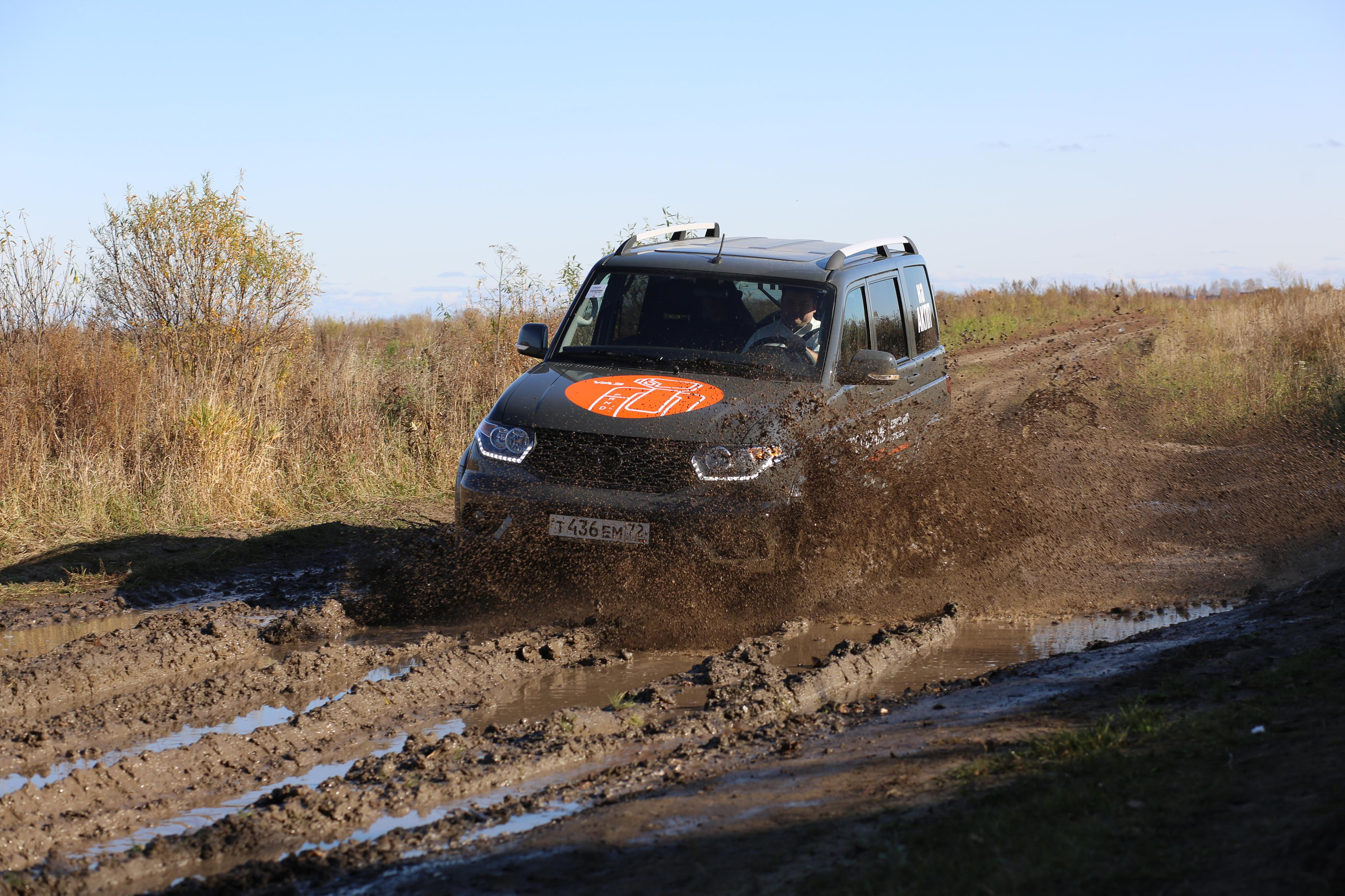 Съёмка для «УАЗ Патриот». Фотограф Антон Никандров