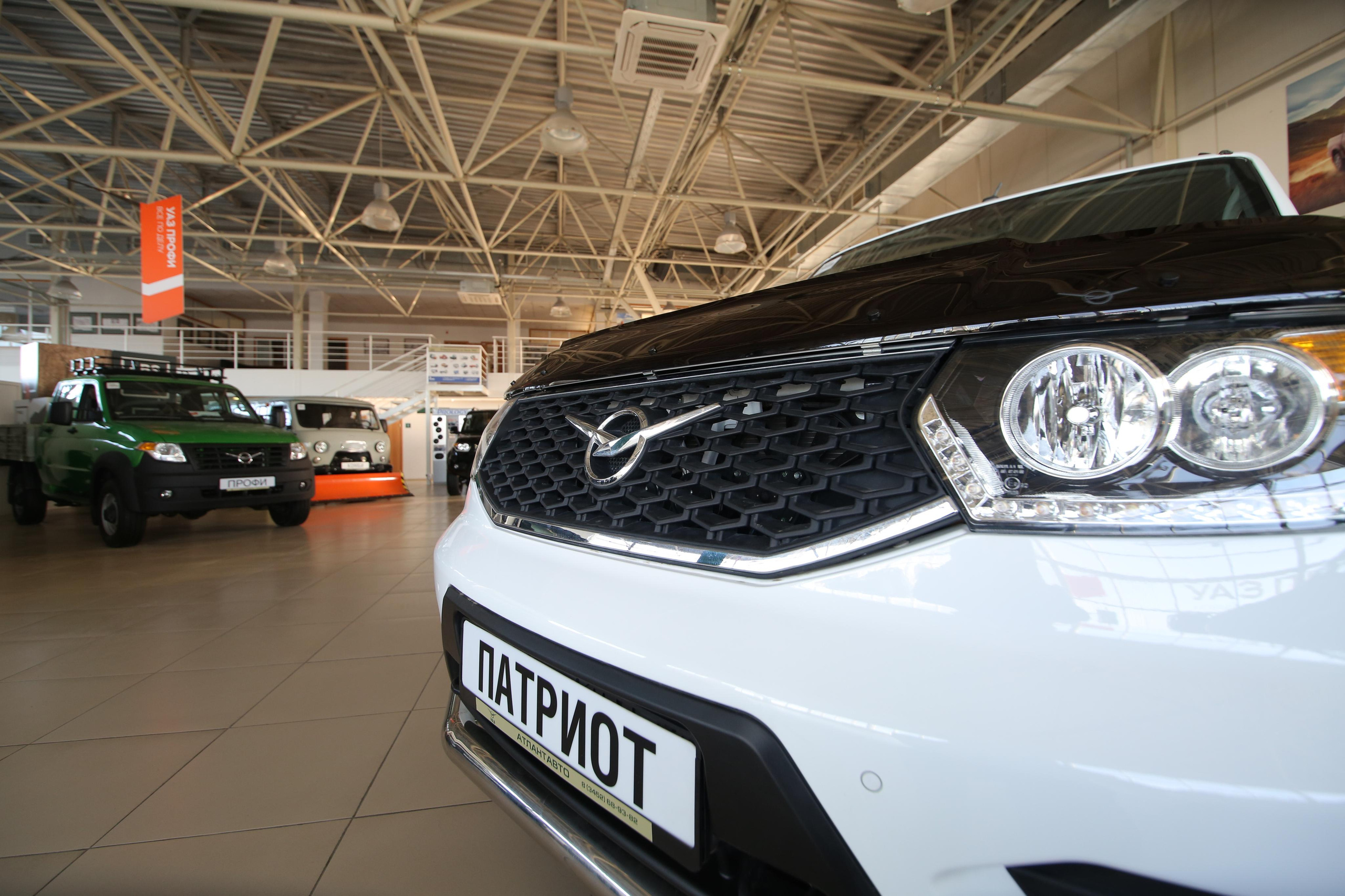 Съёмка для «УАЗ Патриот». Фотограф Антон Никандров