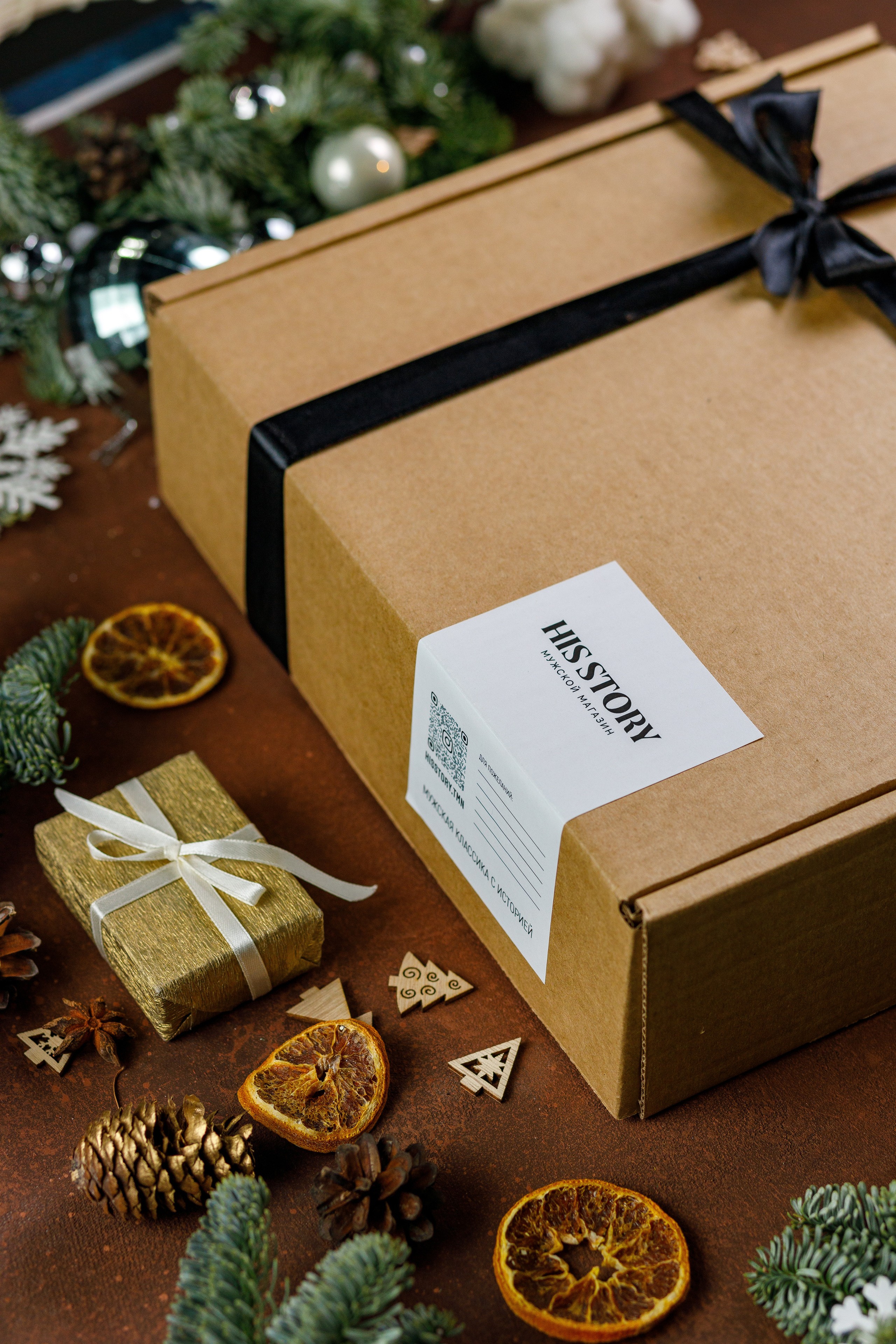 Съёмка подарочных боксов для «HisStory». Фотограф Антон Никандров