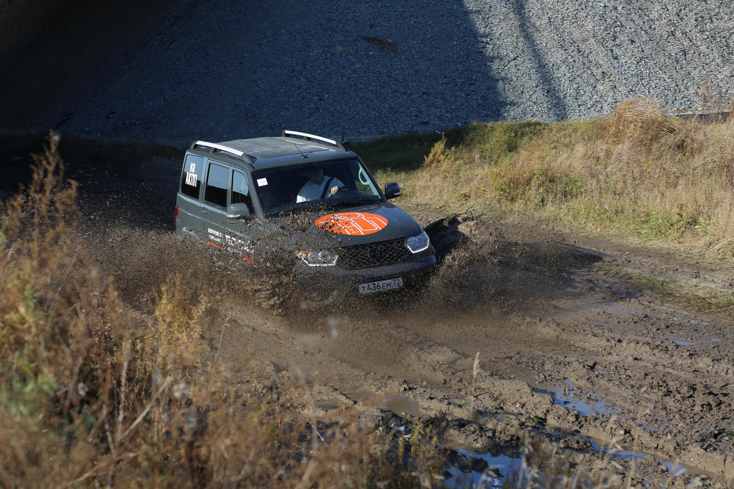 Съёмка для «УАЗ Патриот». Фотограф Антон Никандров