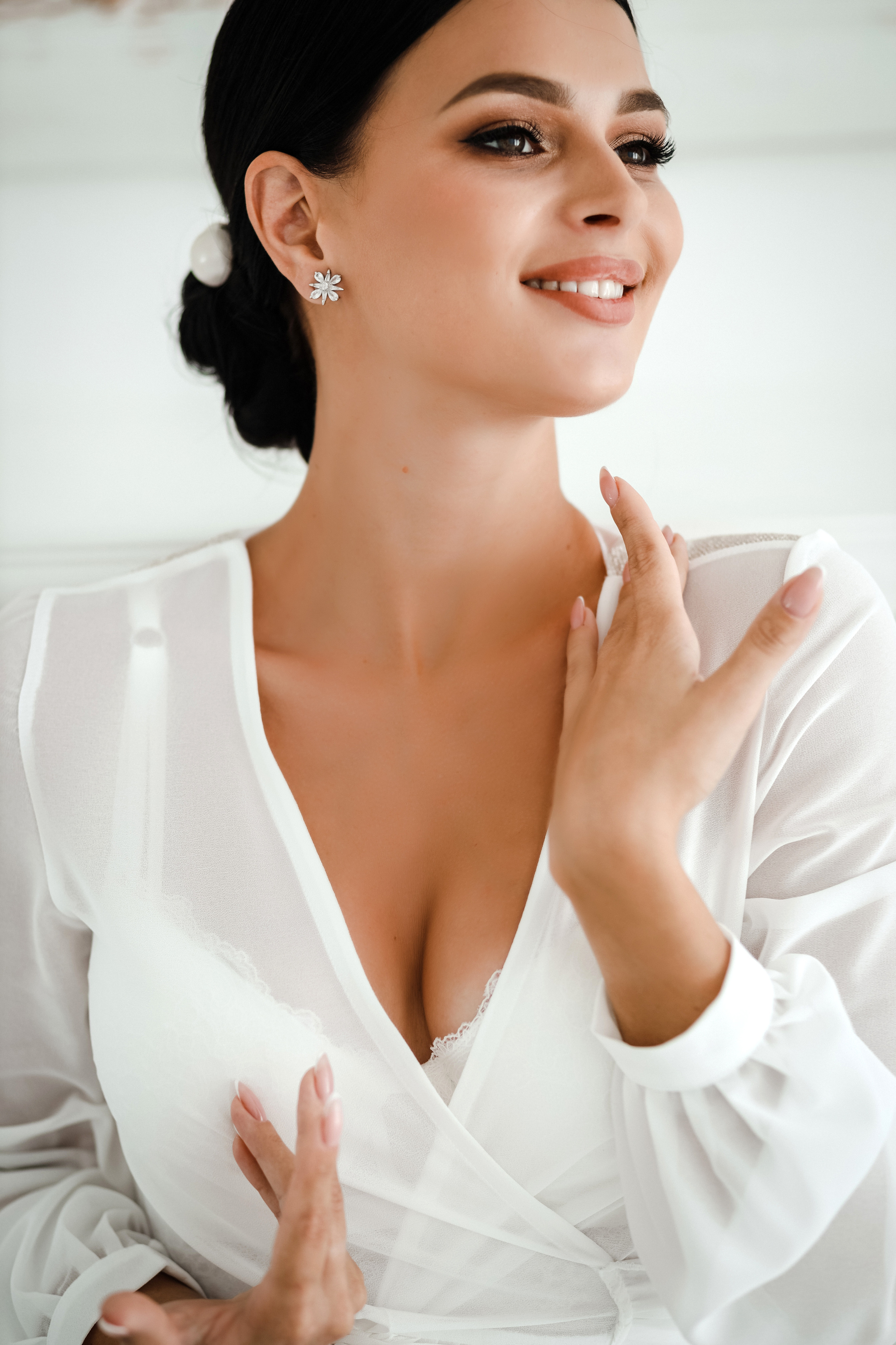 «BEZE». Съёмка коллекции будуарных платьев. Фотограф Антон Никандров