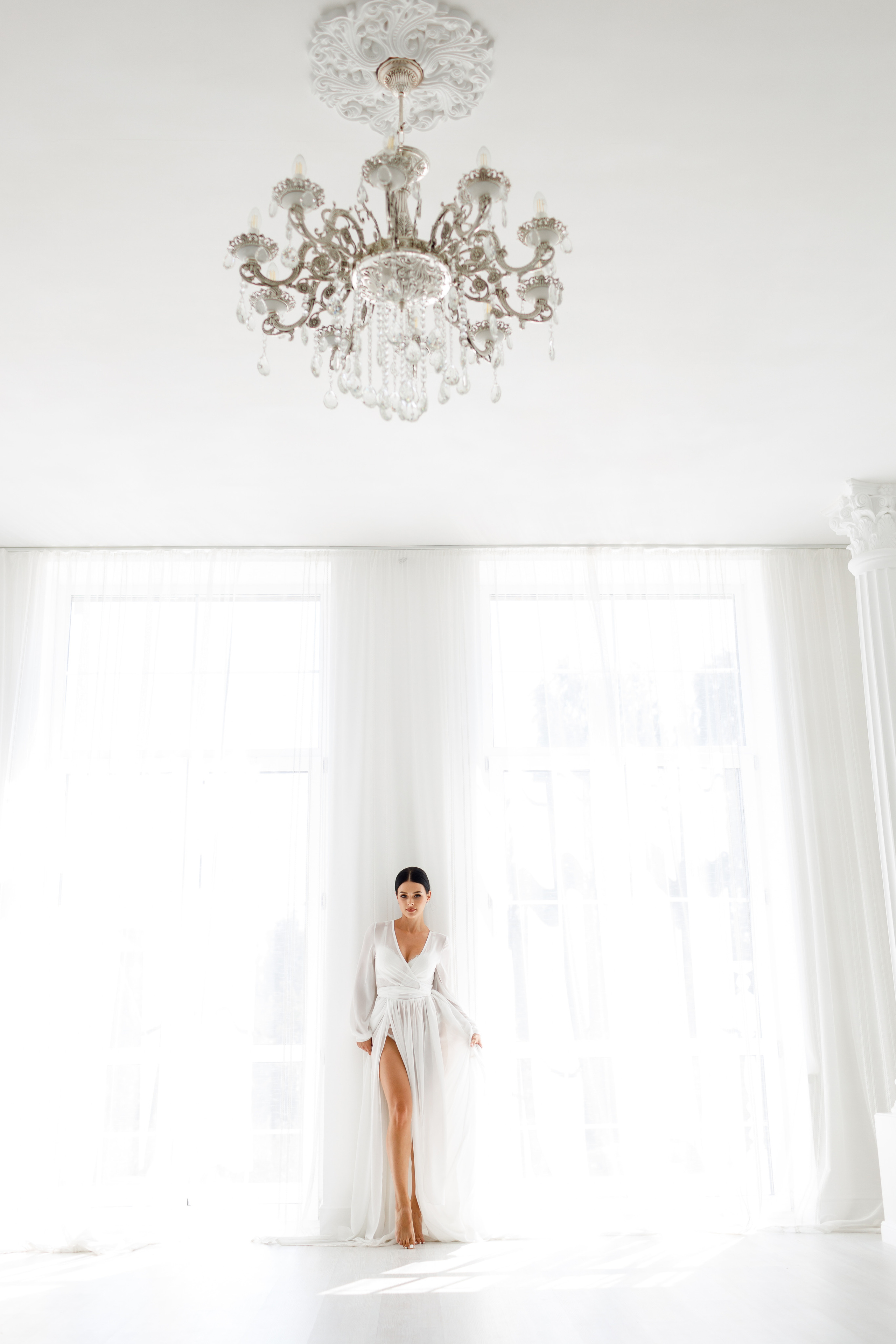 «BEZE». Съёмка коллекции будуарных платьев. Фотограф Антон Никандров