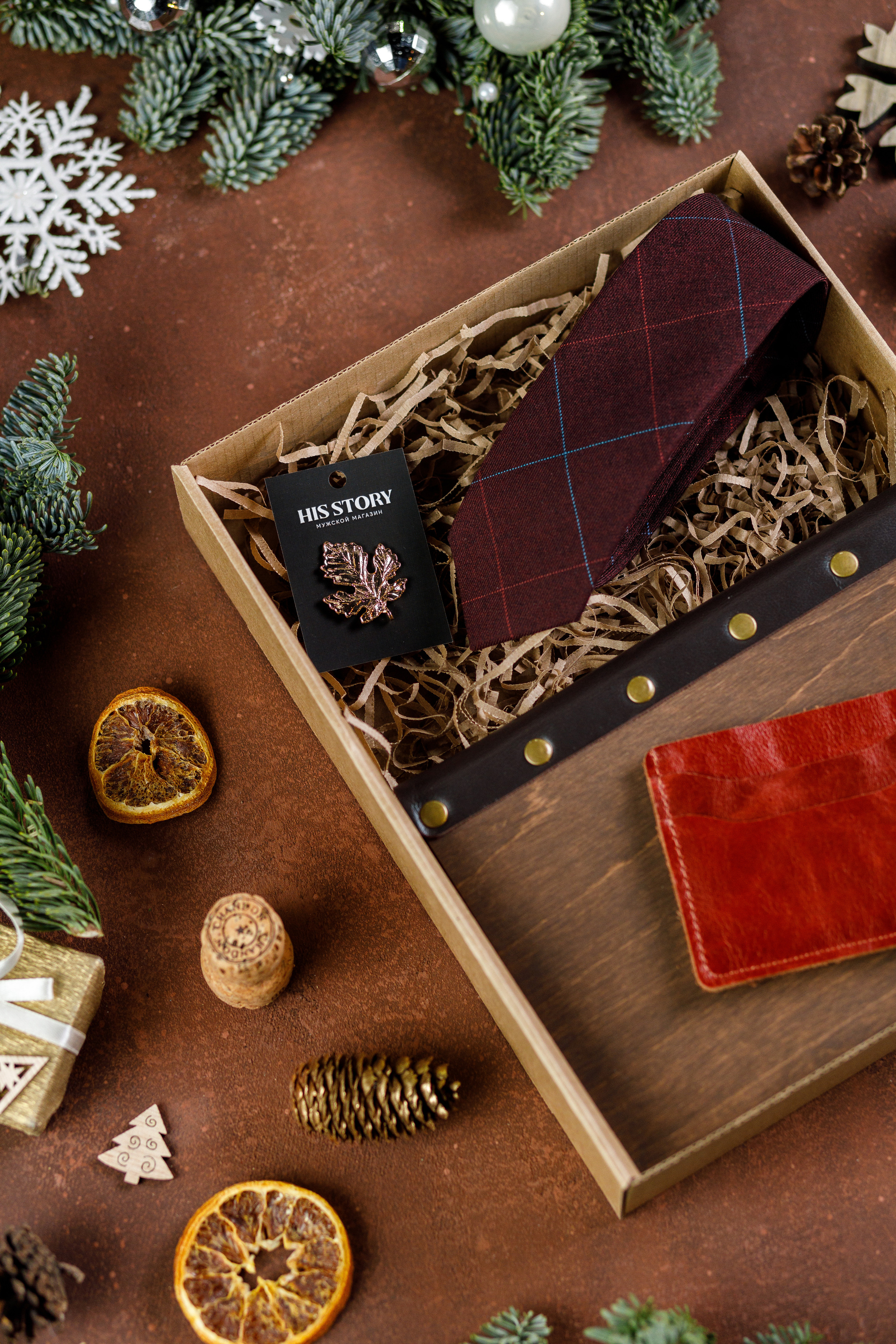 Съёмка подарочных боксов для «HisStory». Фотограф Антон Никандров