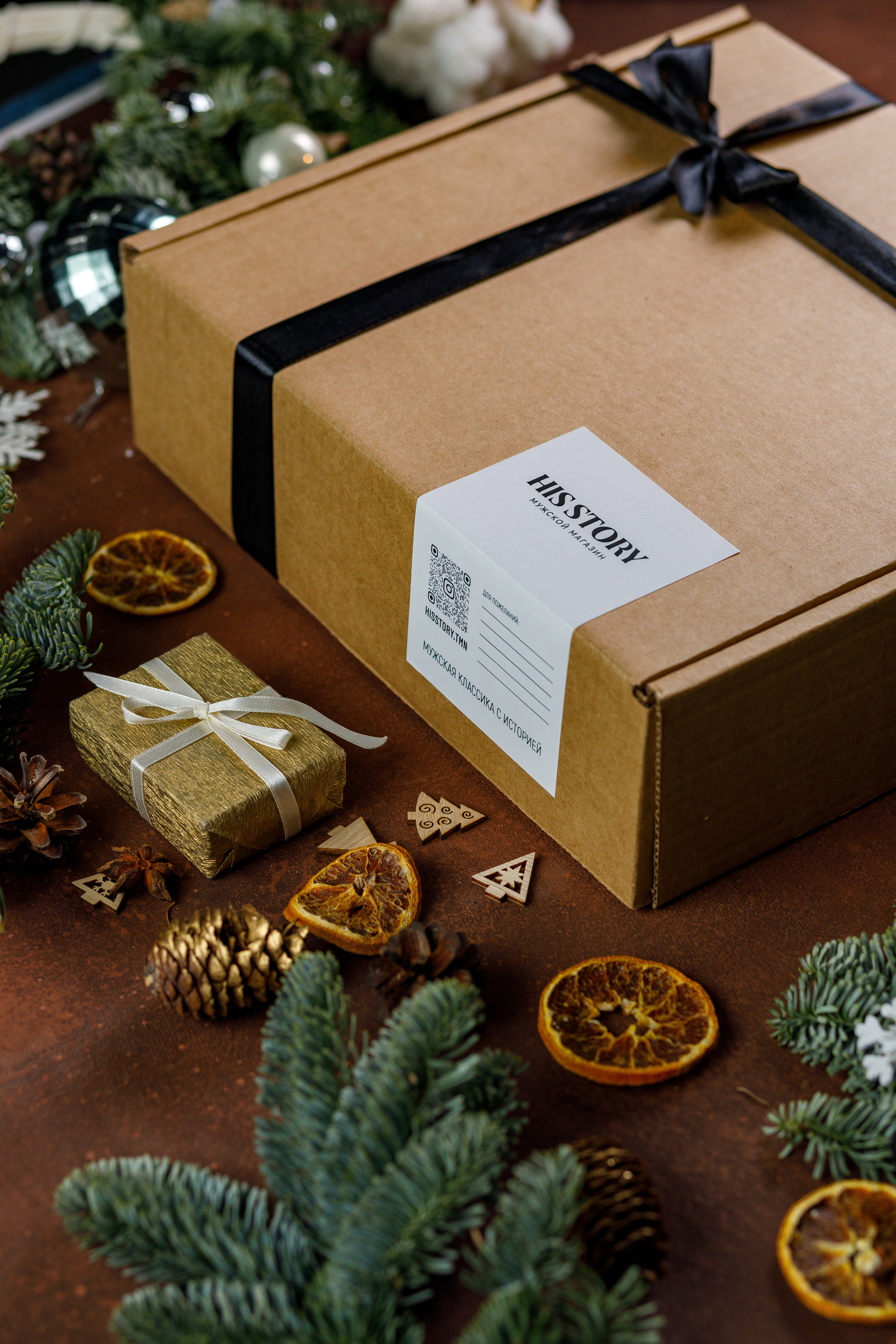 Съёмка подарочных боксов для «HisStory». Фотограф Антон Никандров