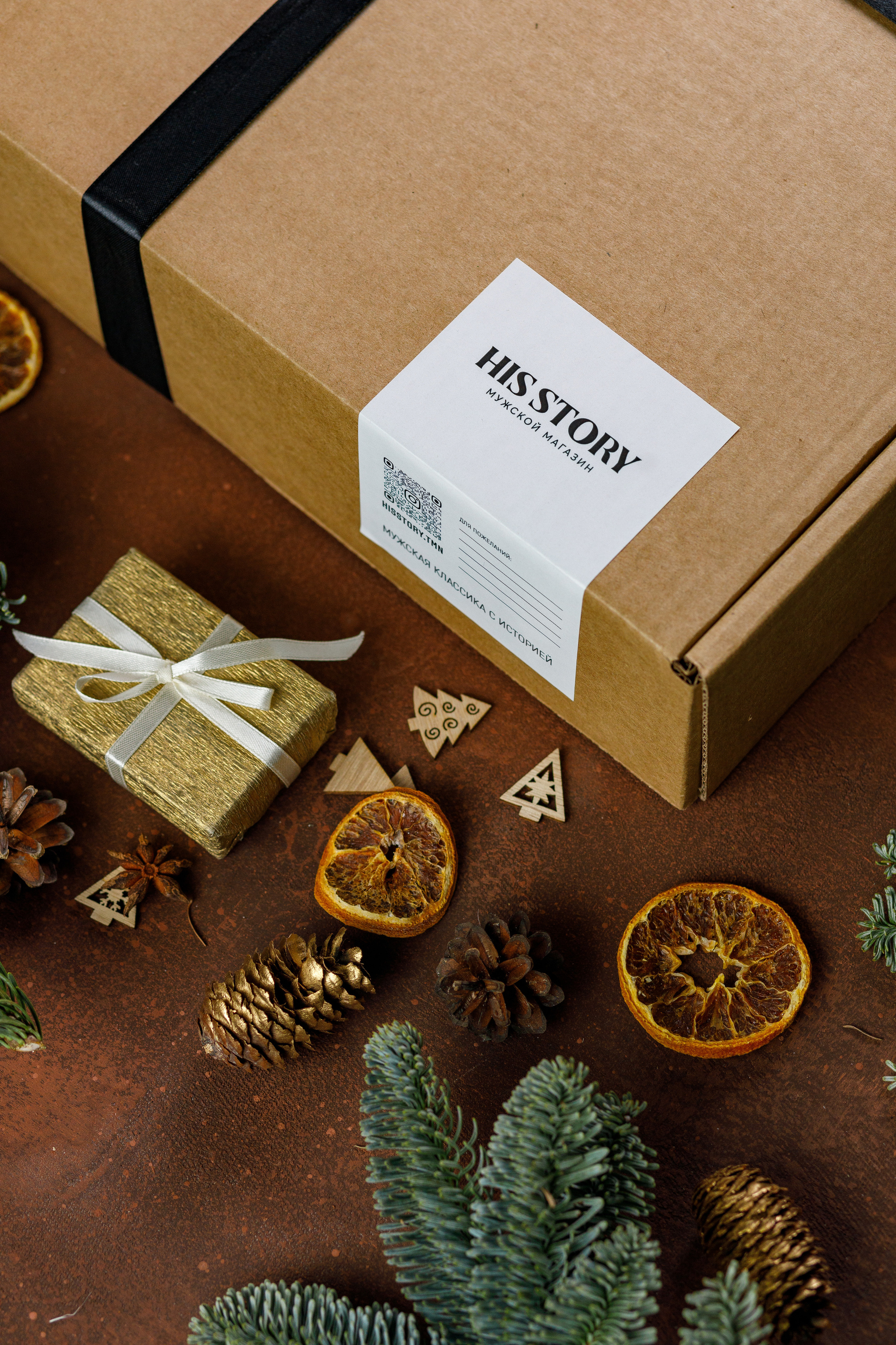 Съёмка подарочных боксов для «HisStory». Фотограф Антон Никандров