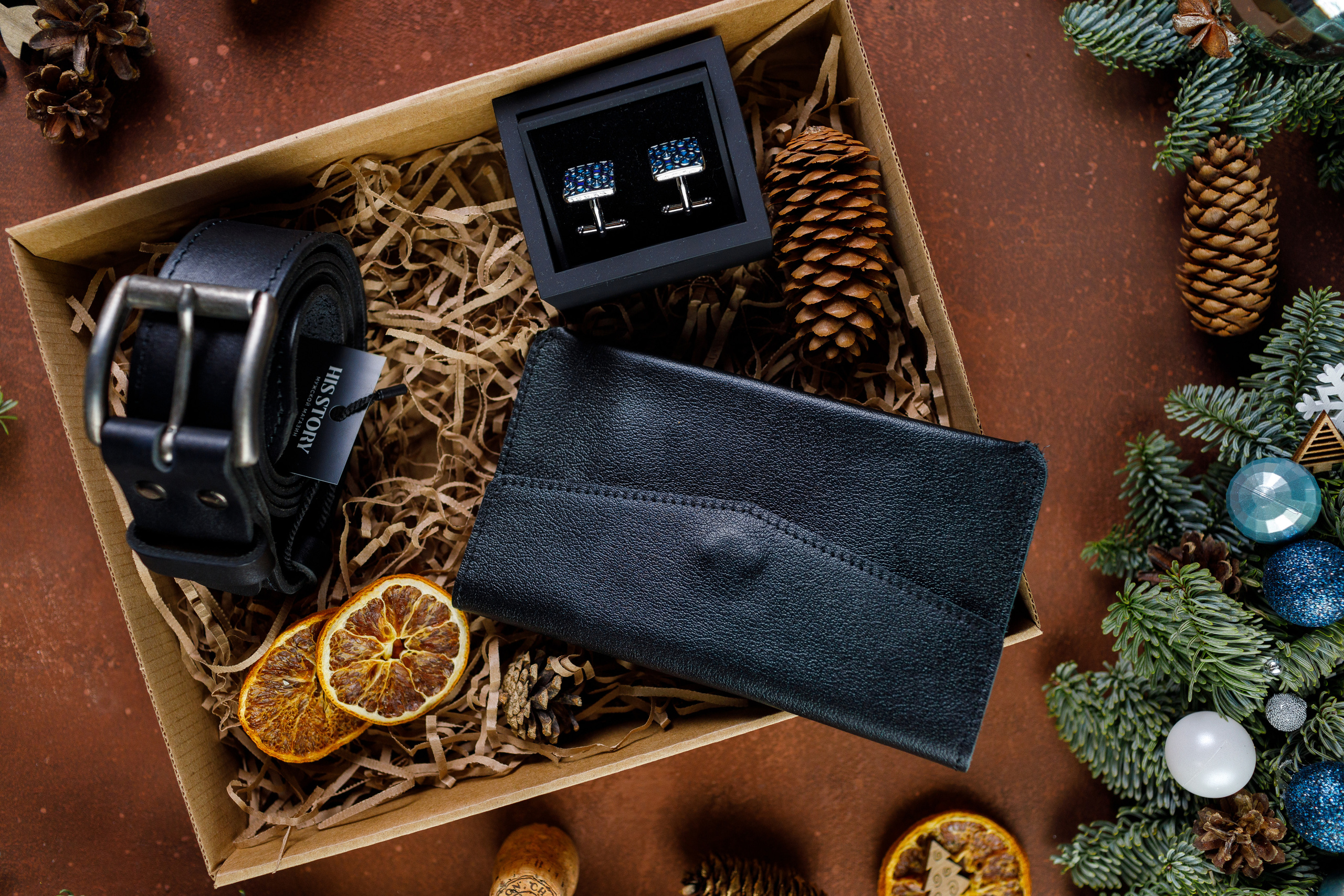 Съёмка подарочных боксов для «HisStory». Фотограф Антон Никандров