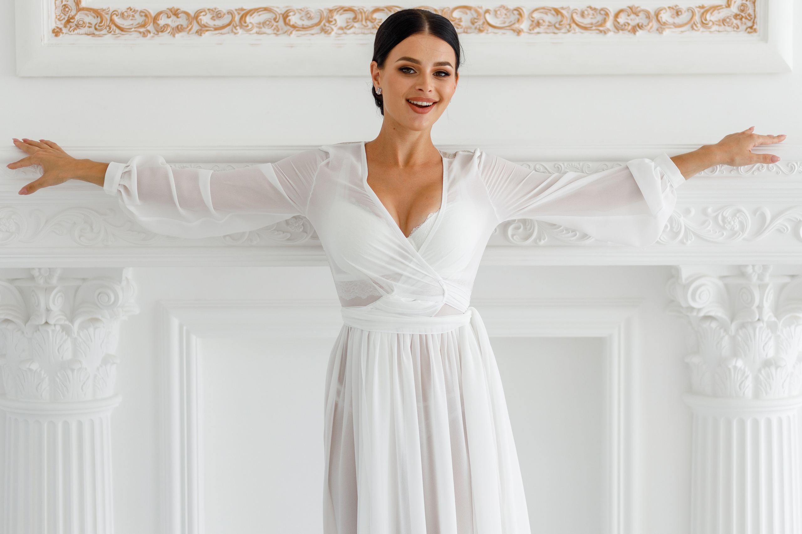 «BEZE». Съёмка коллекции будуарных платьев. Фотограф Антон Никандров