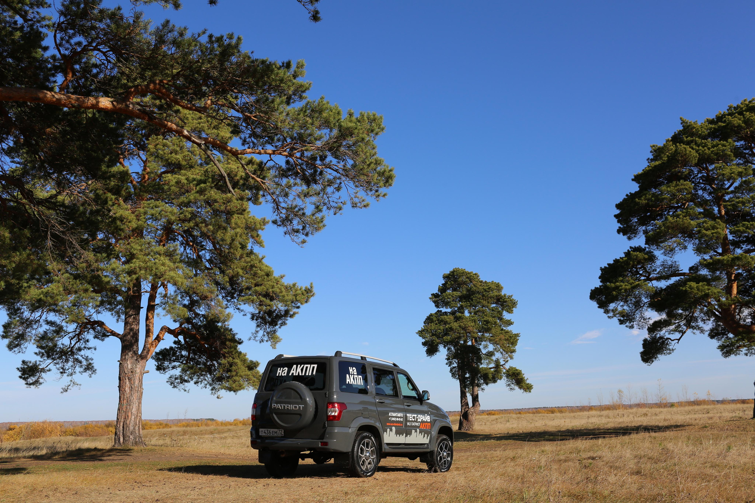 Съёмка для «УАЗ Патриот». Фотограф Антон Никандров