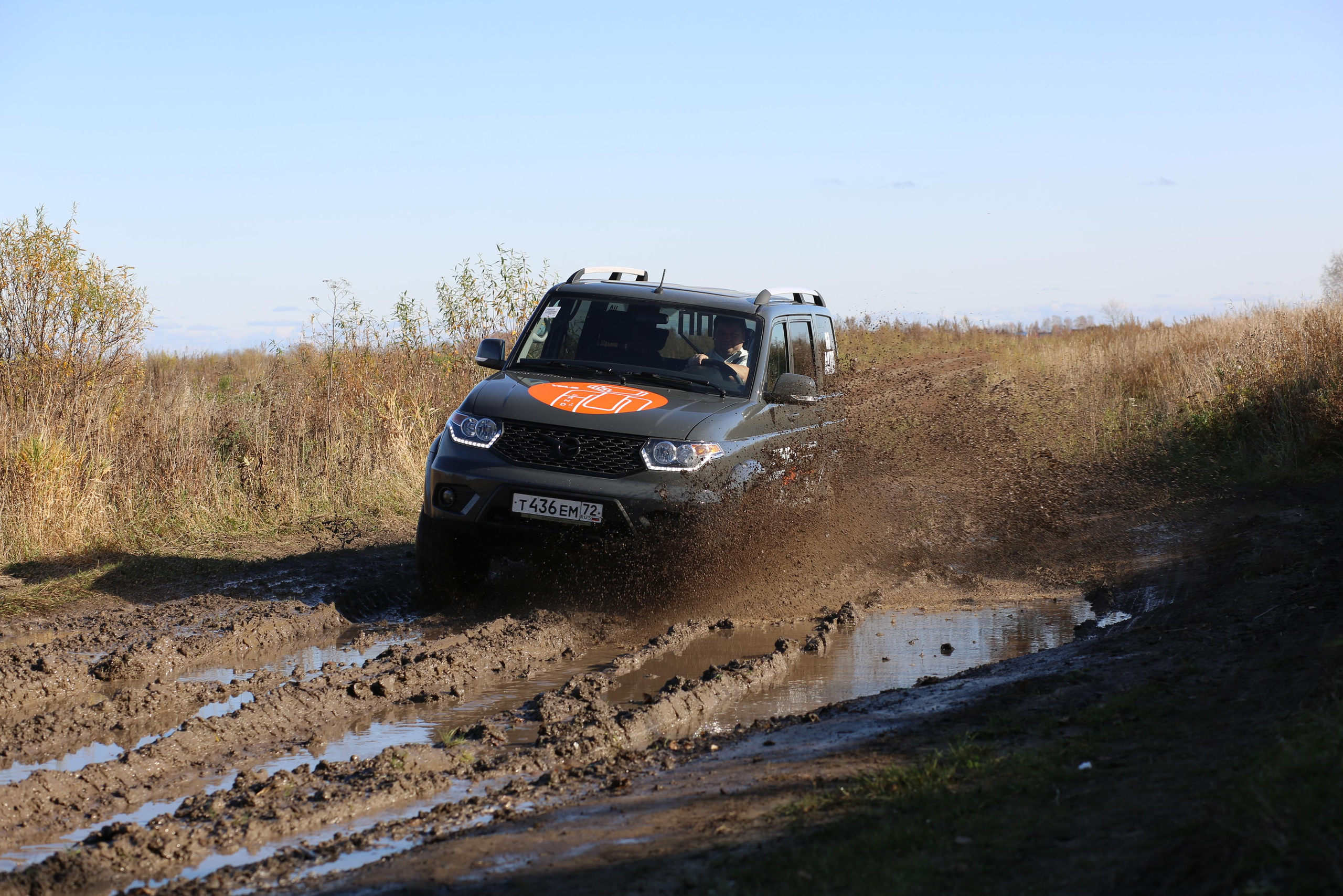 Съёмка для «УАЗ Патриот». Фотограф Антон Никандров