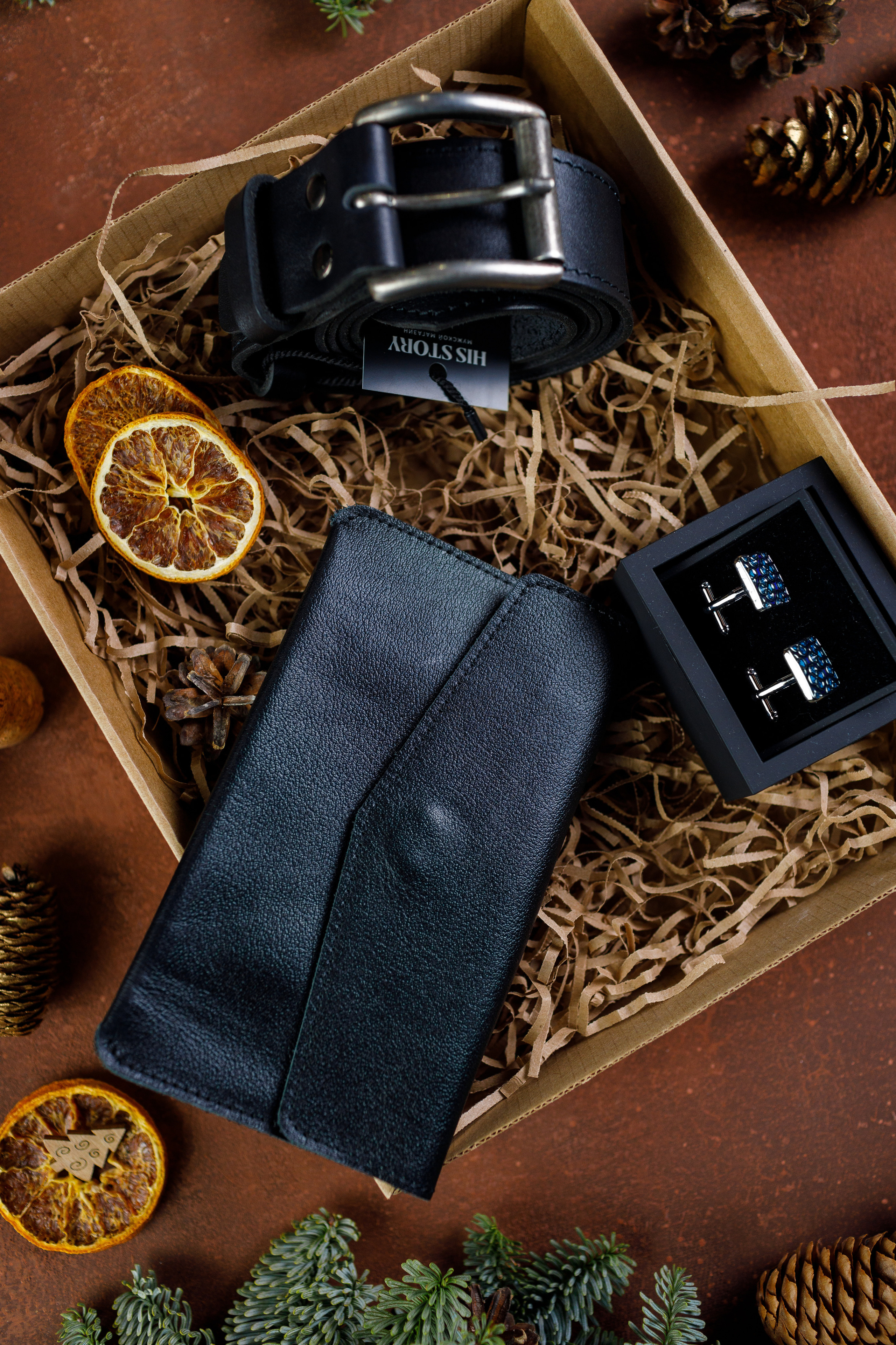 Съёмка подарочных боксов для «HisStory». Фотограф Антон Никандров