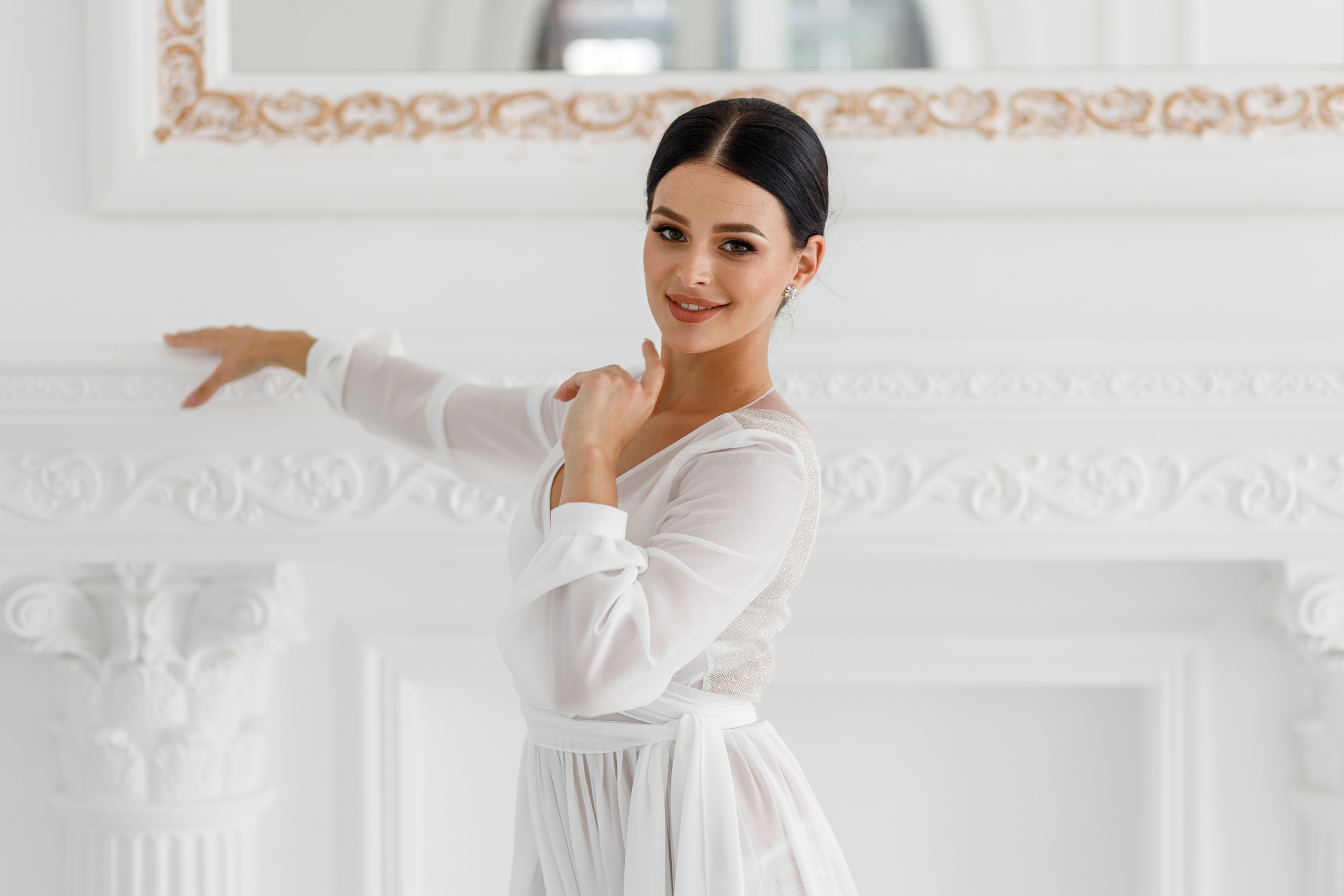 «BEZE». Съёмка коллекции будуарных платьев. Фотограф Антон Никандров