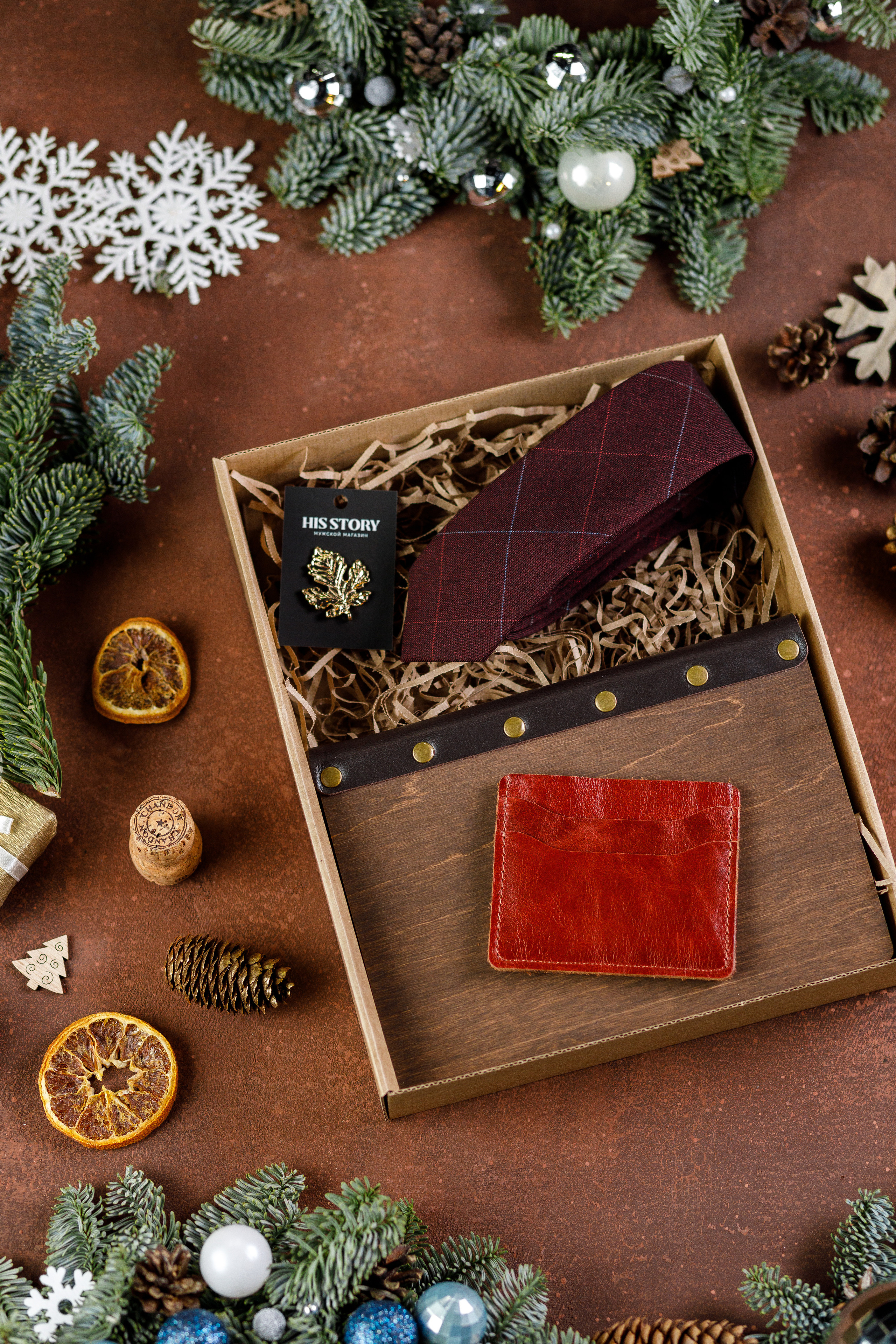 Съёмка подарочных боксов для «HisStory». Фотограф Антон Никандров