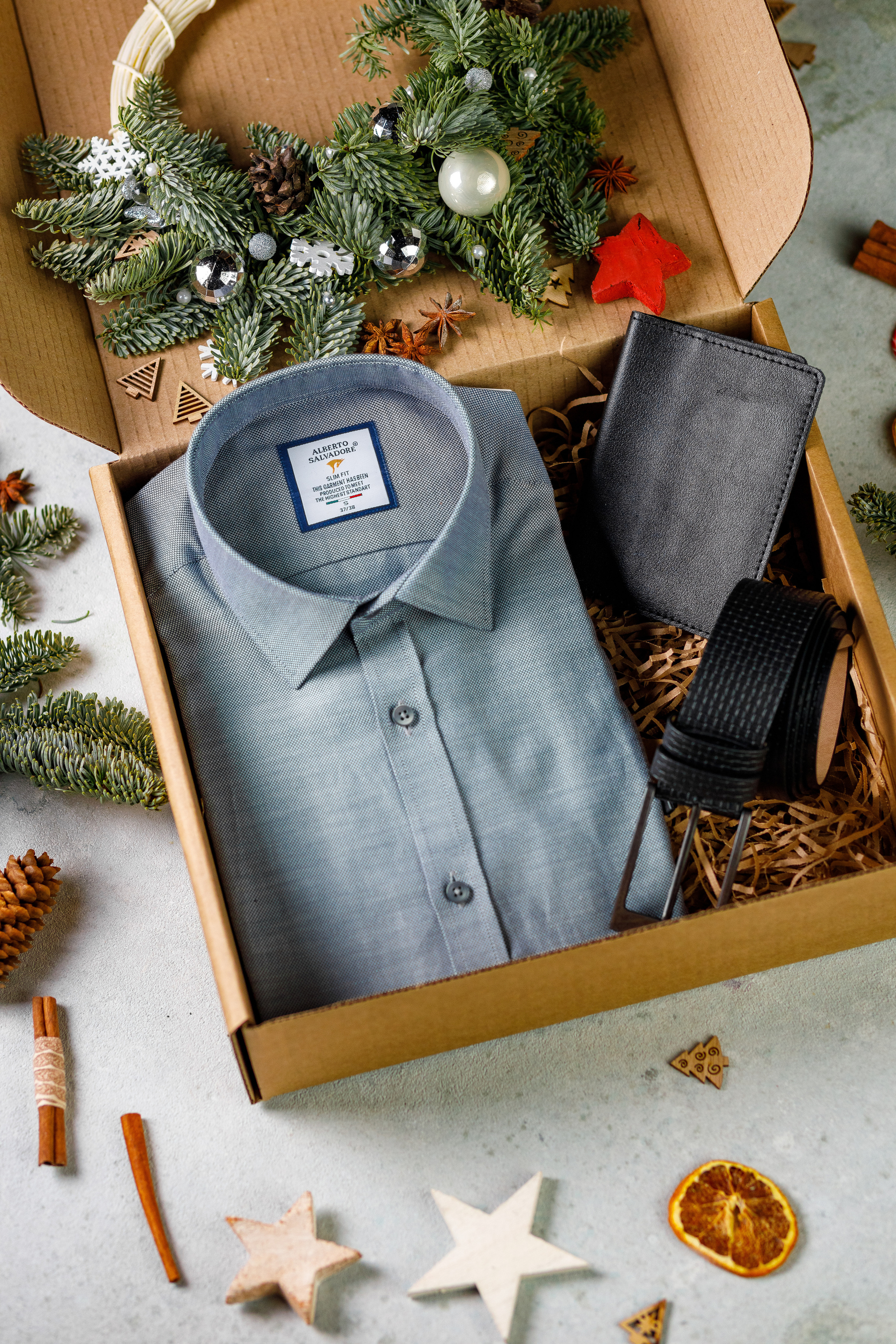 Съёмка подарочных боксов для «HisStory». Фотограф Антон Никандров