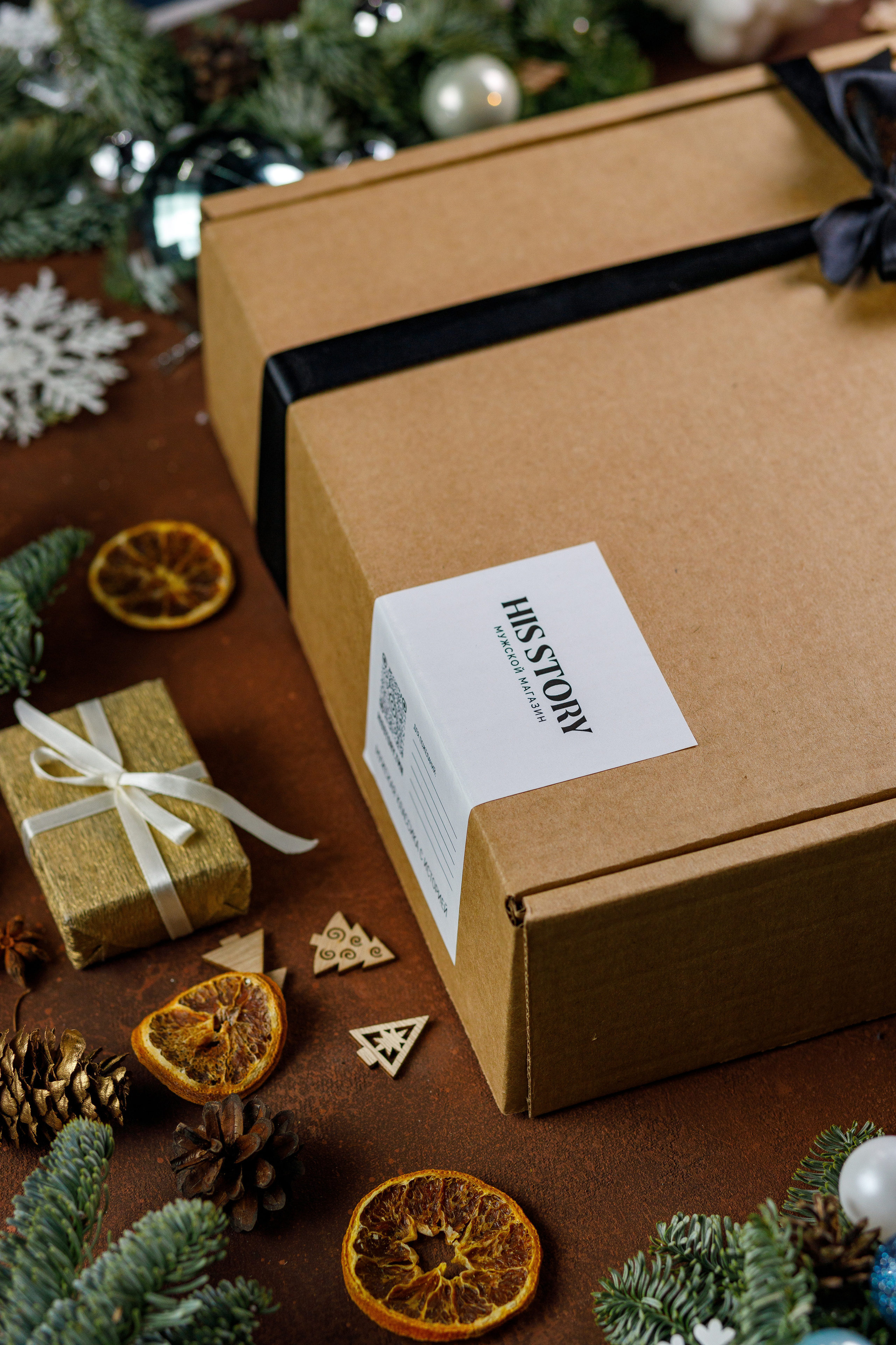 Съёмка подарочных боксов для «HisStory». Фотограф Антон Никандров