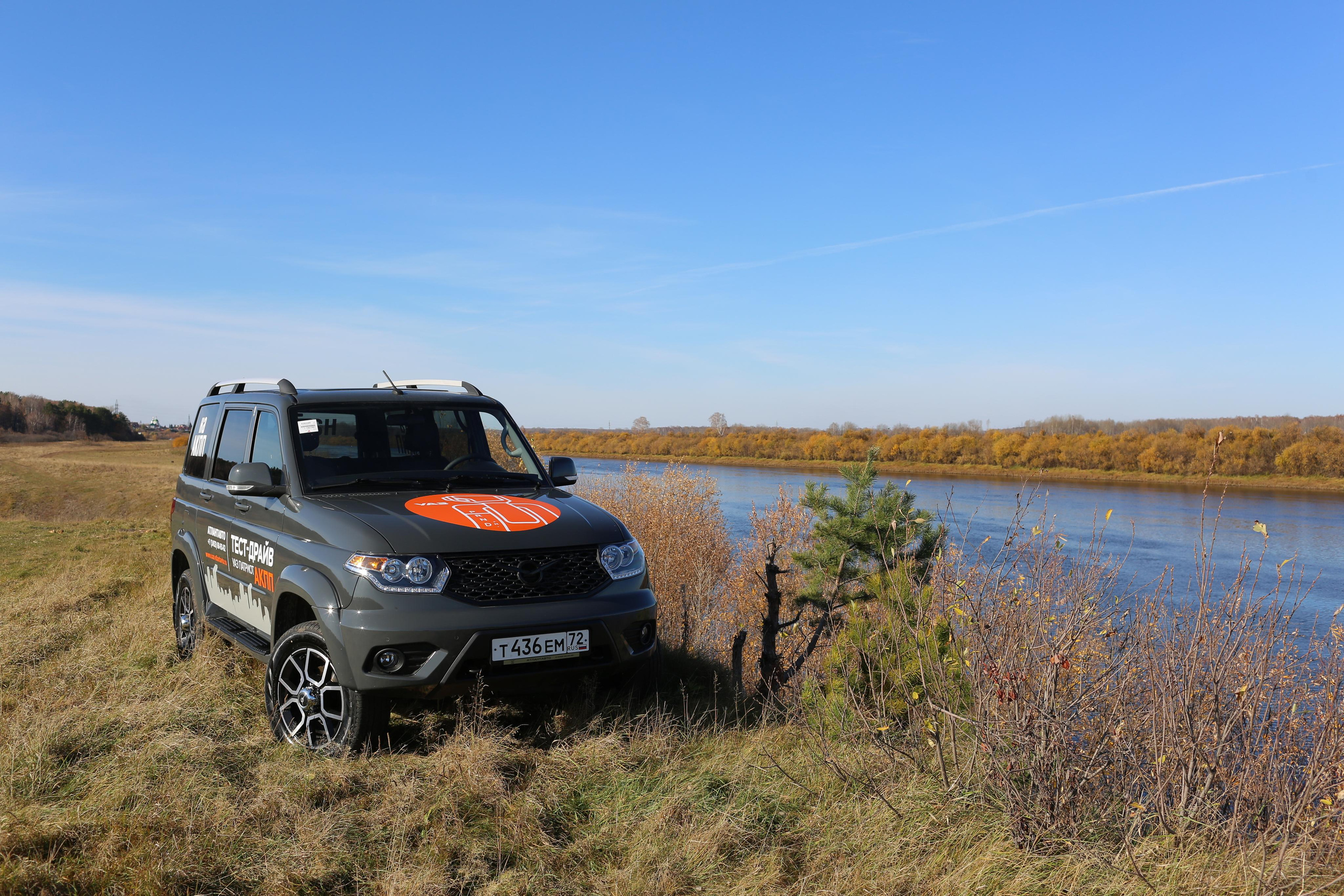 Съёмка для «УАЗ Патриот». Фотограф Антон Никандров