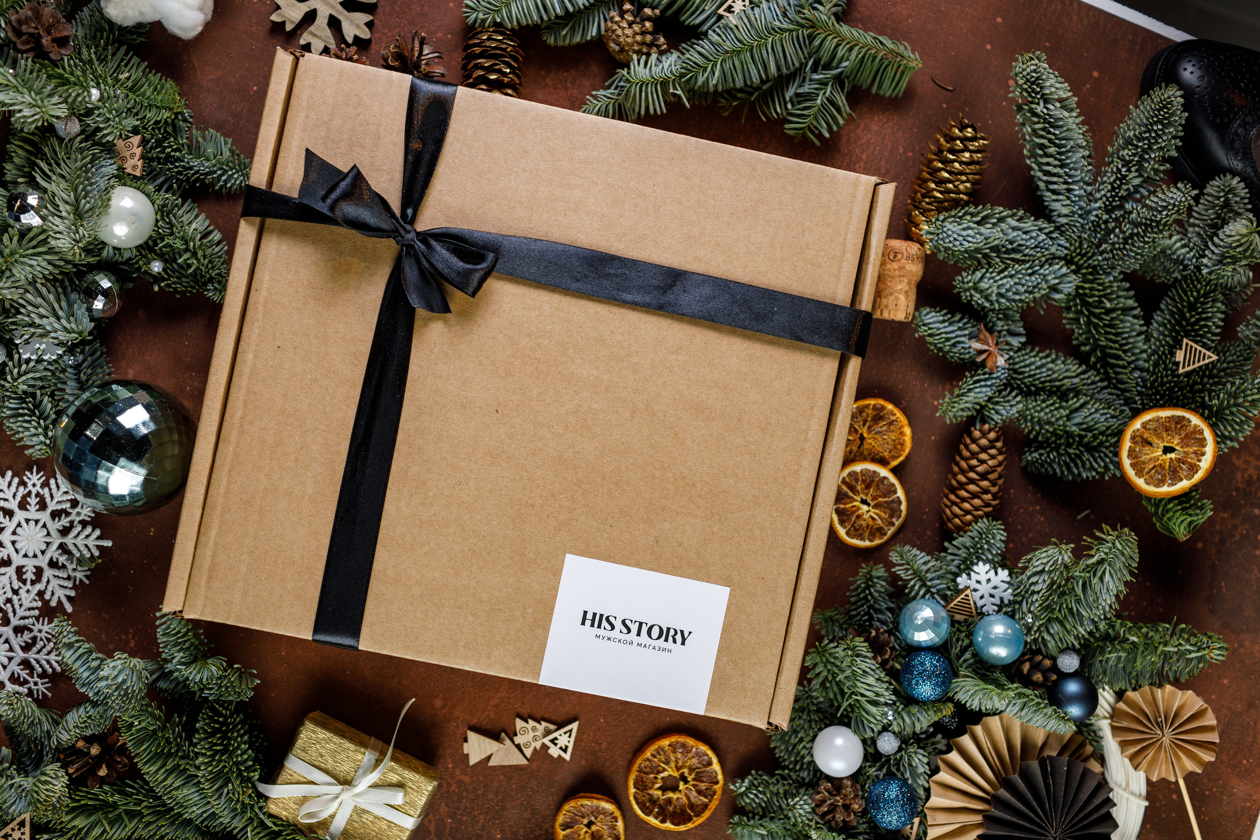 Съёмка подарочных боксов для «HisStory». Фотограф Антон Никандров