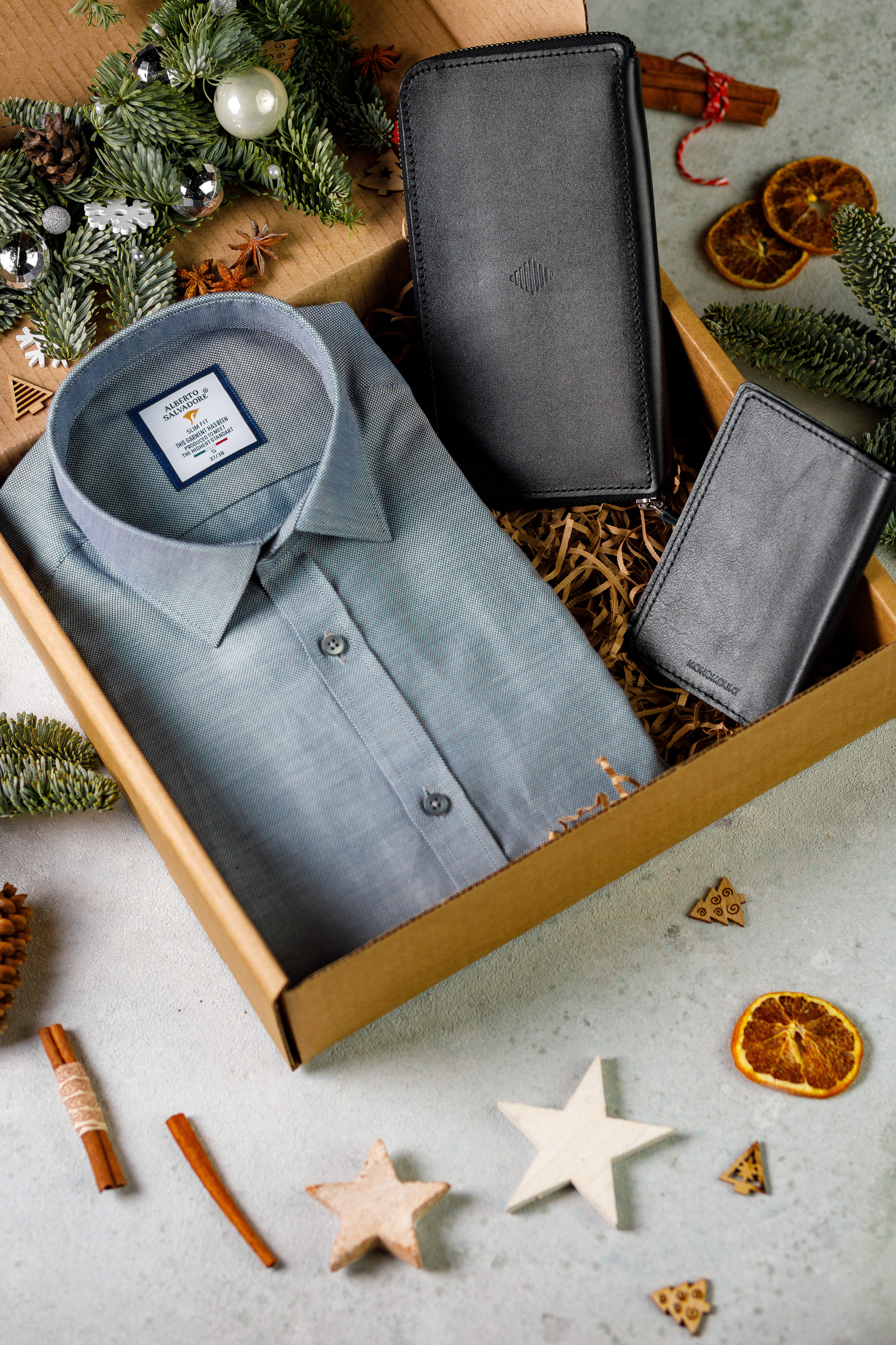 Съёмка подарочных боксов для «HisStory». Фотограф Антон Никандров