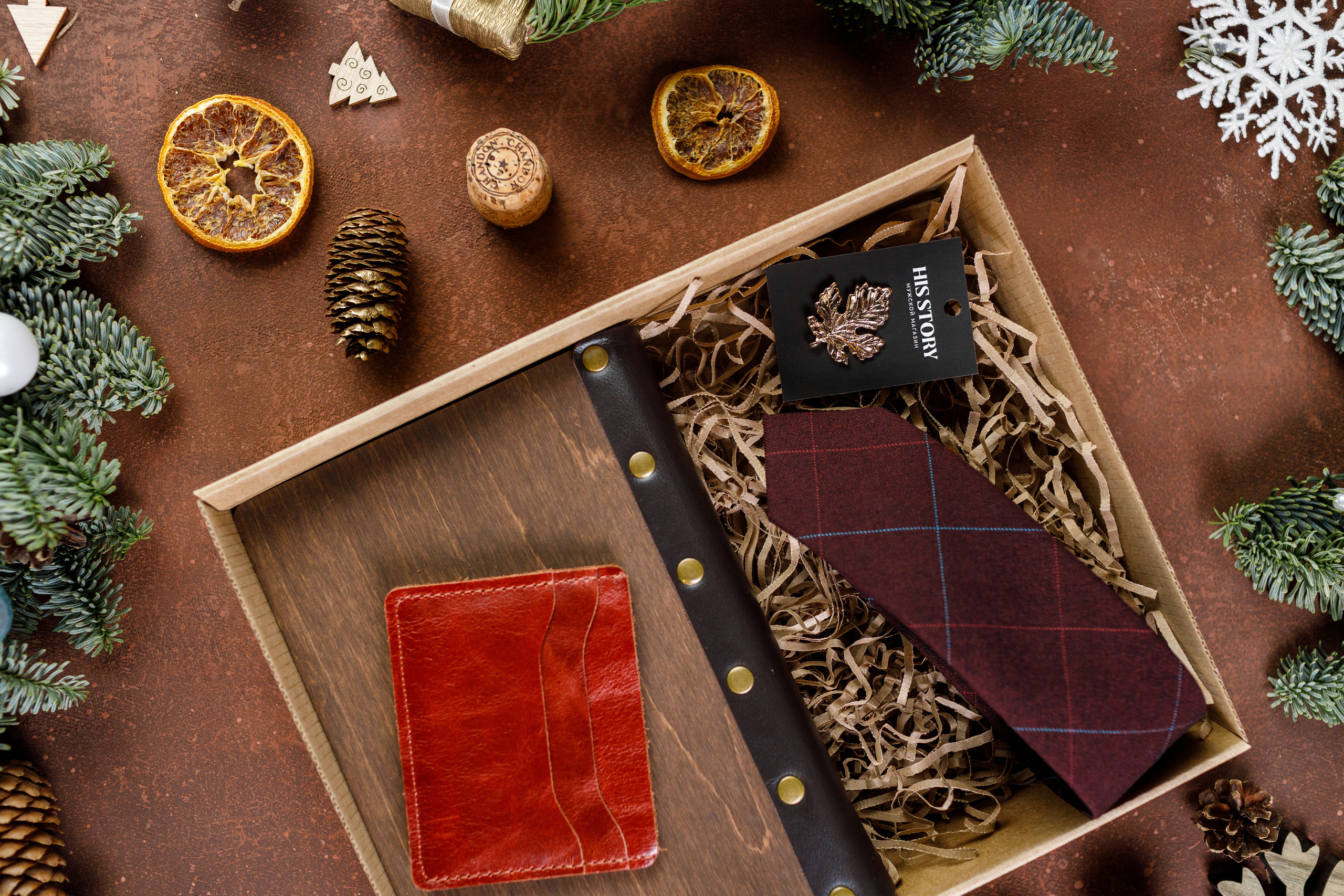 Съёмка подарочных боксов для «HisStory». Фотограф Антон Никандров