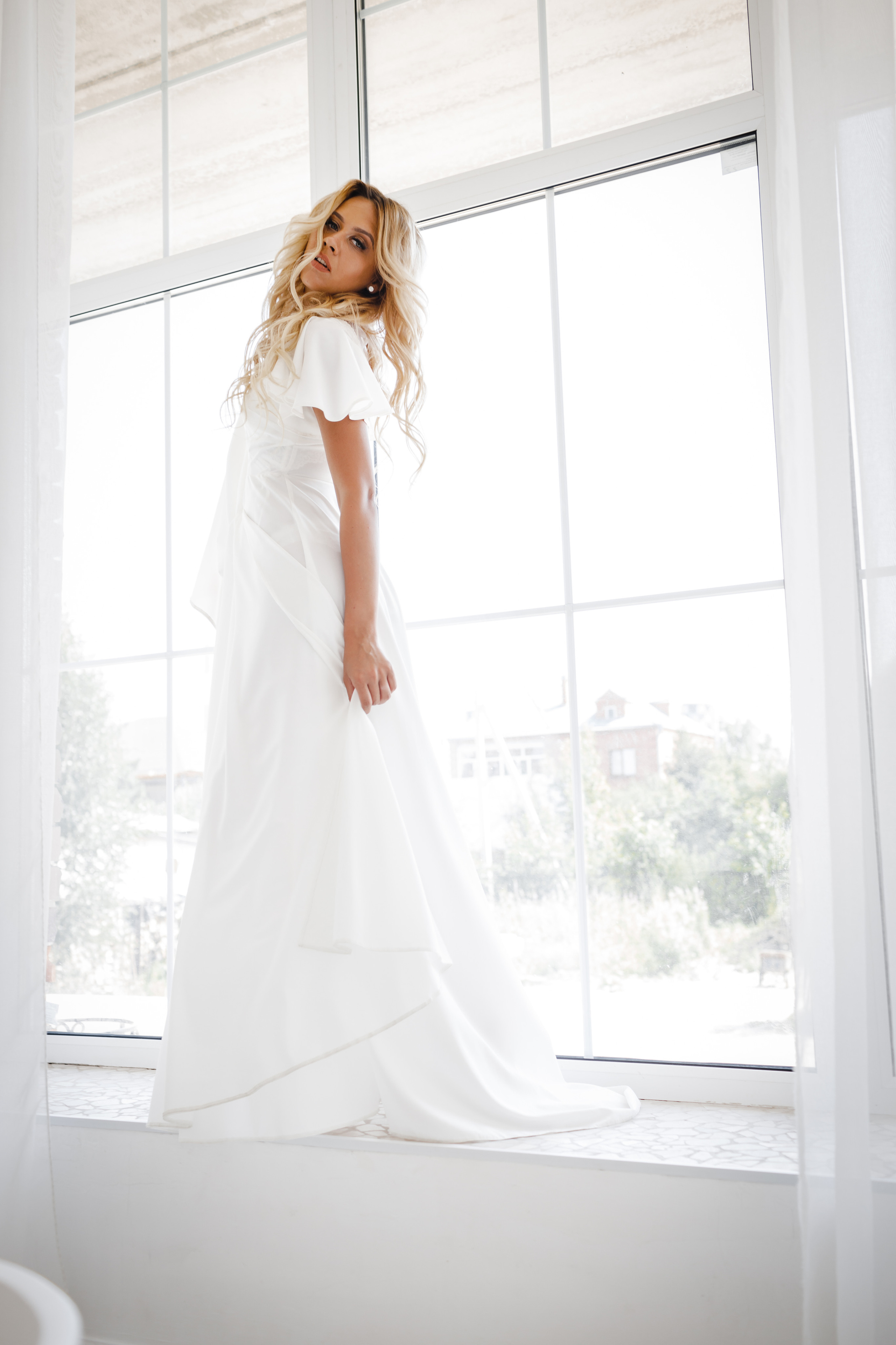 «BEZE». Съёмка коллекции будуарных платьев. Фотограф Антон Никандров