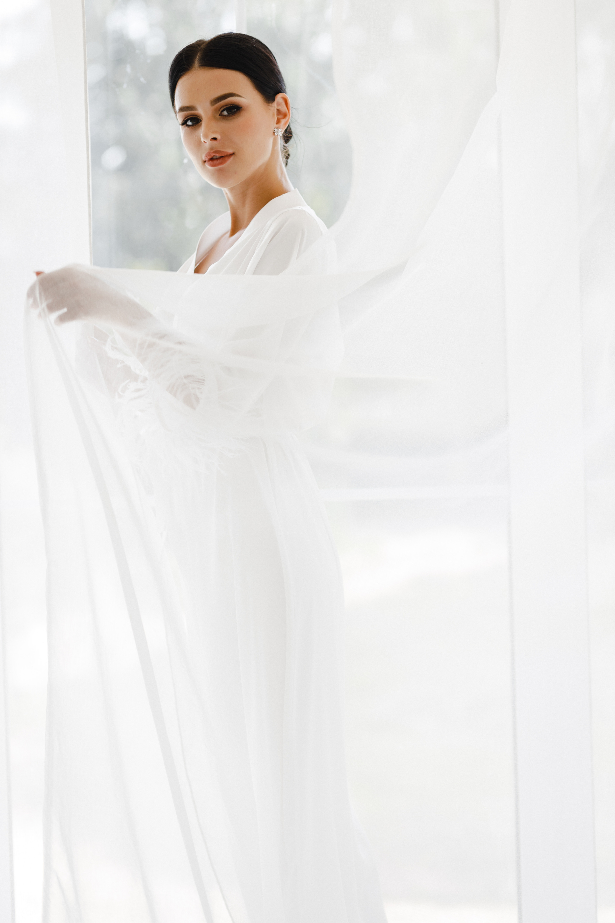 «BEZE». Съёмка коллекции будуарных платьев. Фотограф Антон Никандров