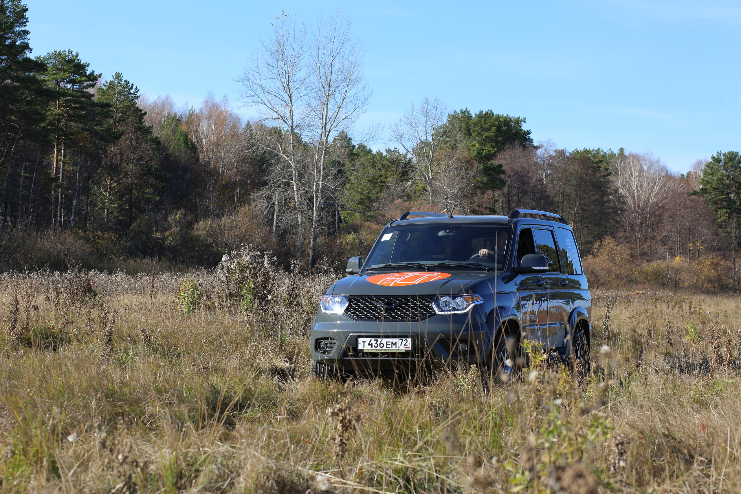 Съёмка для «УАЗ Патриот». Фотограф Антон Никандров