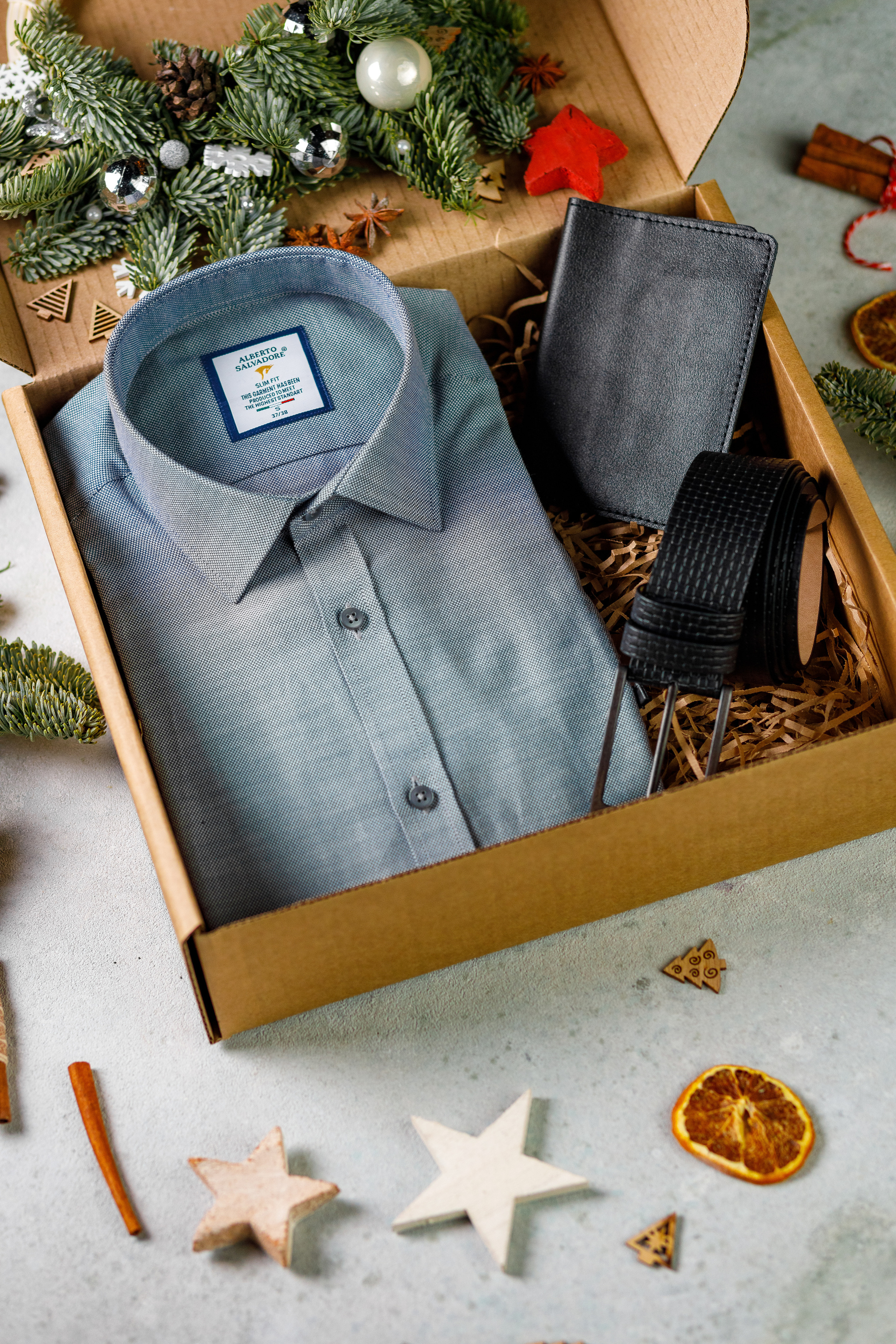 Съёмка подарочных боксов для «HisStory». Фотограф Антон Никандров