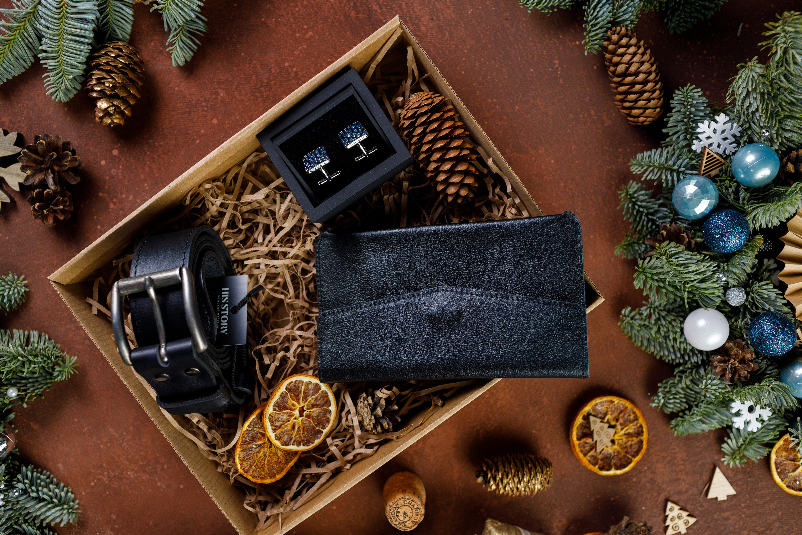 Съёмка подарочных боксов для «HisStory». Фотограф Антон Никандров