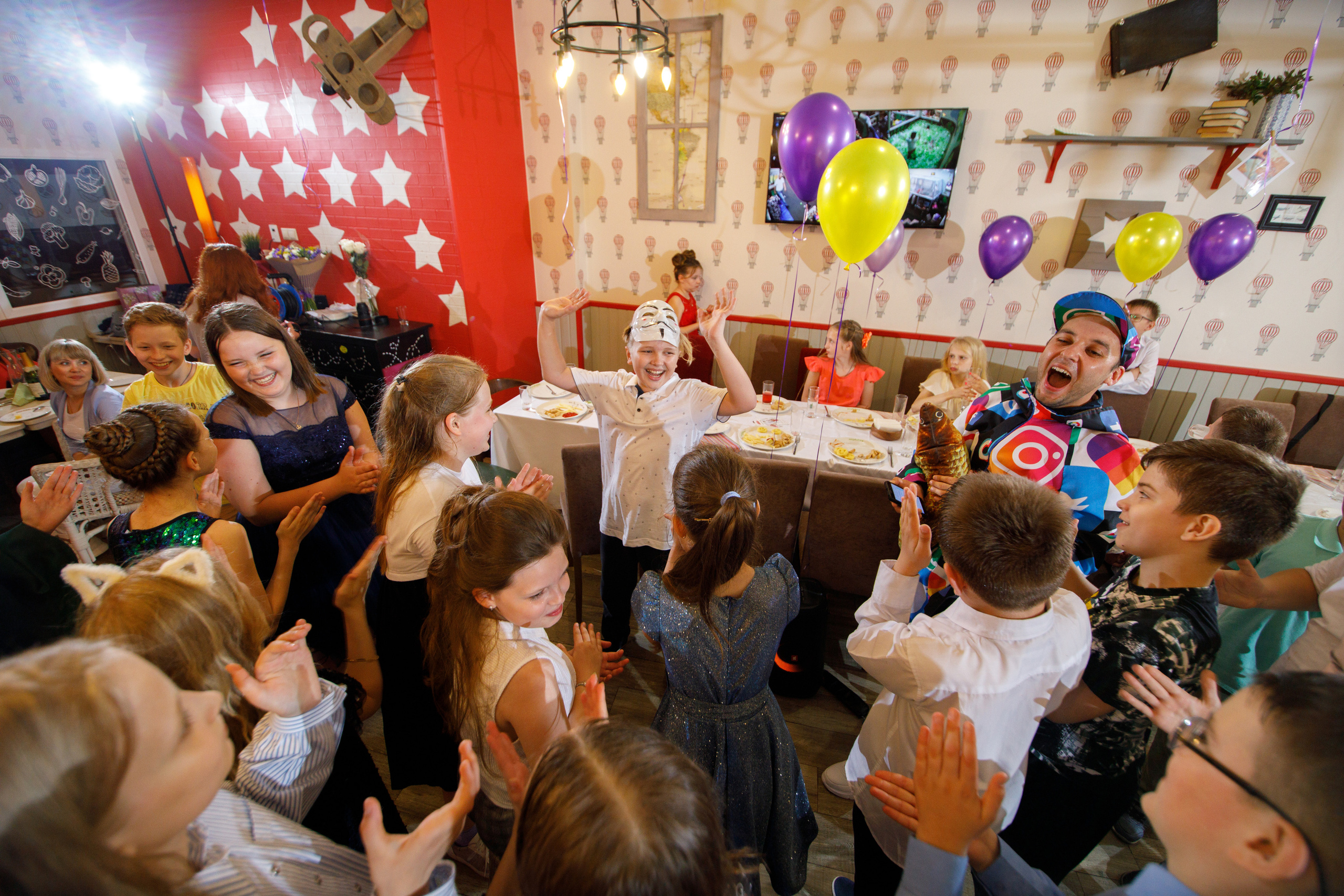 «Андерсон» Детский ДР. Фотограф Антон Никандров