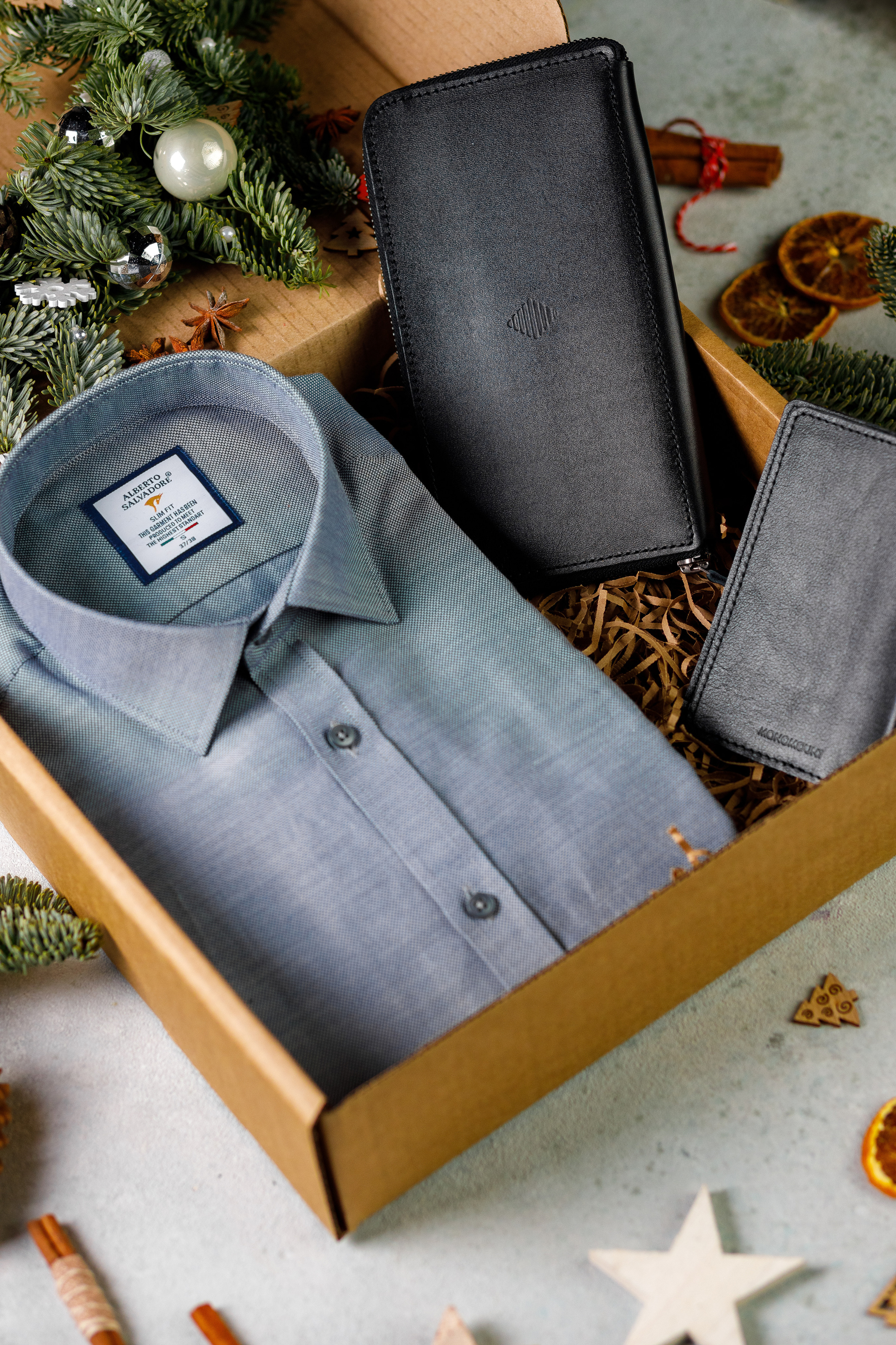 Съёмка подарочных боксов для «HisStory». Фотограф Антон Никандров