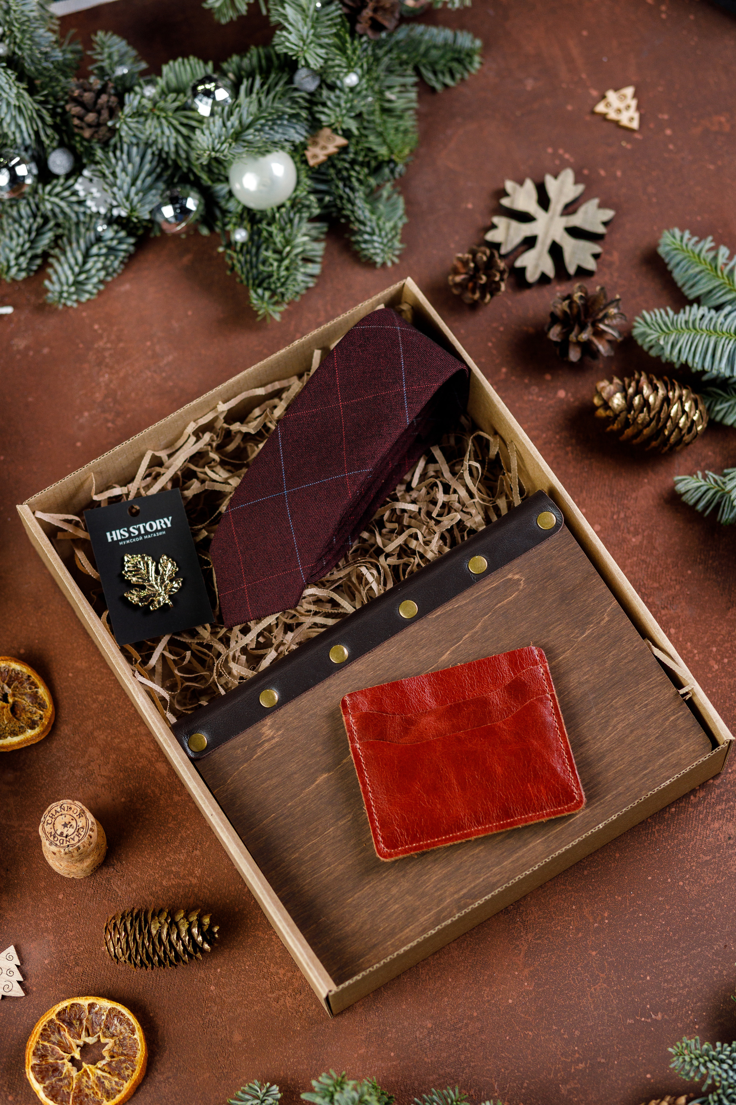 Съёмка подарочных боксов для «HisStory». Фотограф Антон Никандров