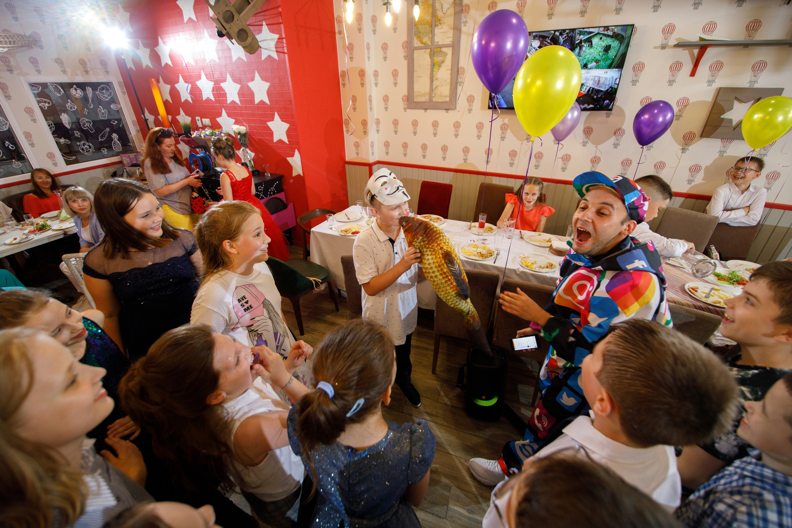 «Андерсон» Детский ДР. Фотограф Антон Никандров