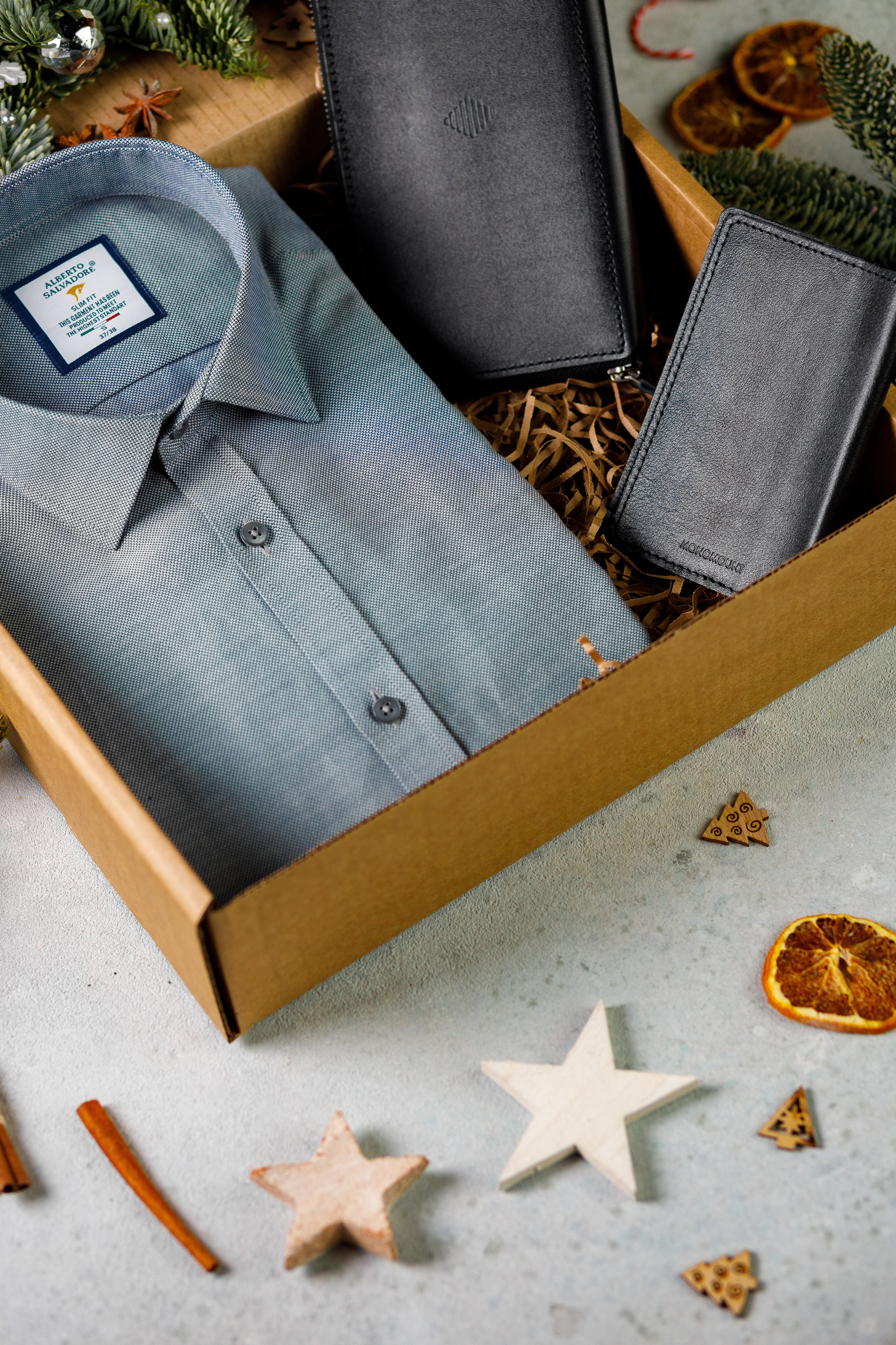 Съёмка подарочных боксов для «HisStory». Фотограф Антон Никандров