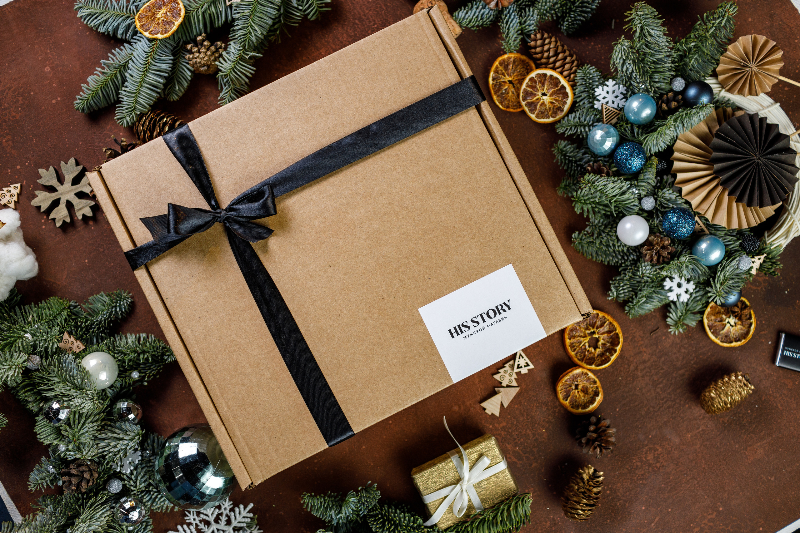 Съёмка подарочных боксов для «HisStory». Фотограф Антон Никандров