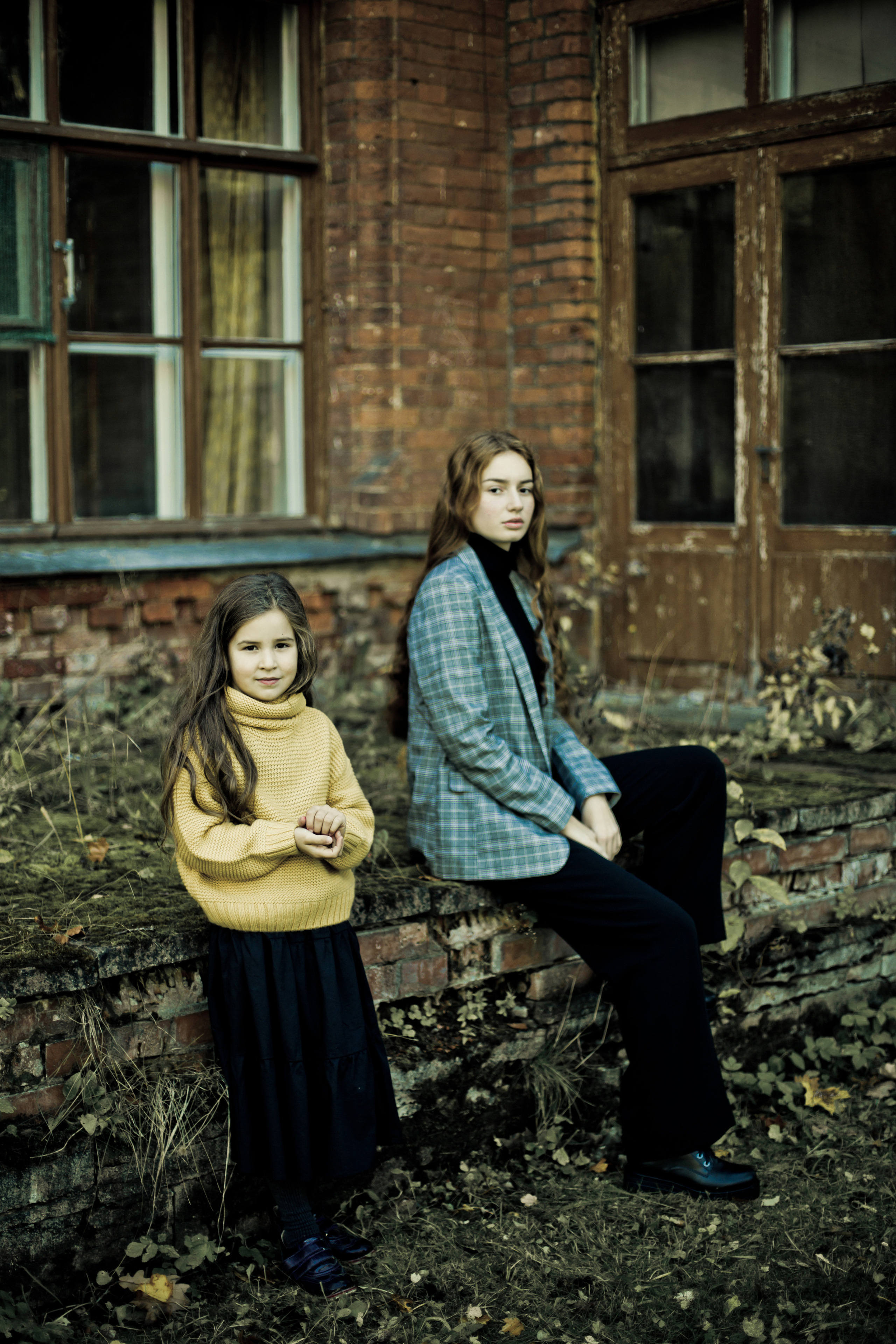 Фотосессия трех сестер в усадьбе Знаменка. Детский, свадебный и семейный фотограф Юлия Курбатова, Санкт-Петербург