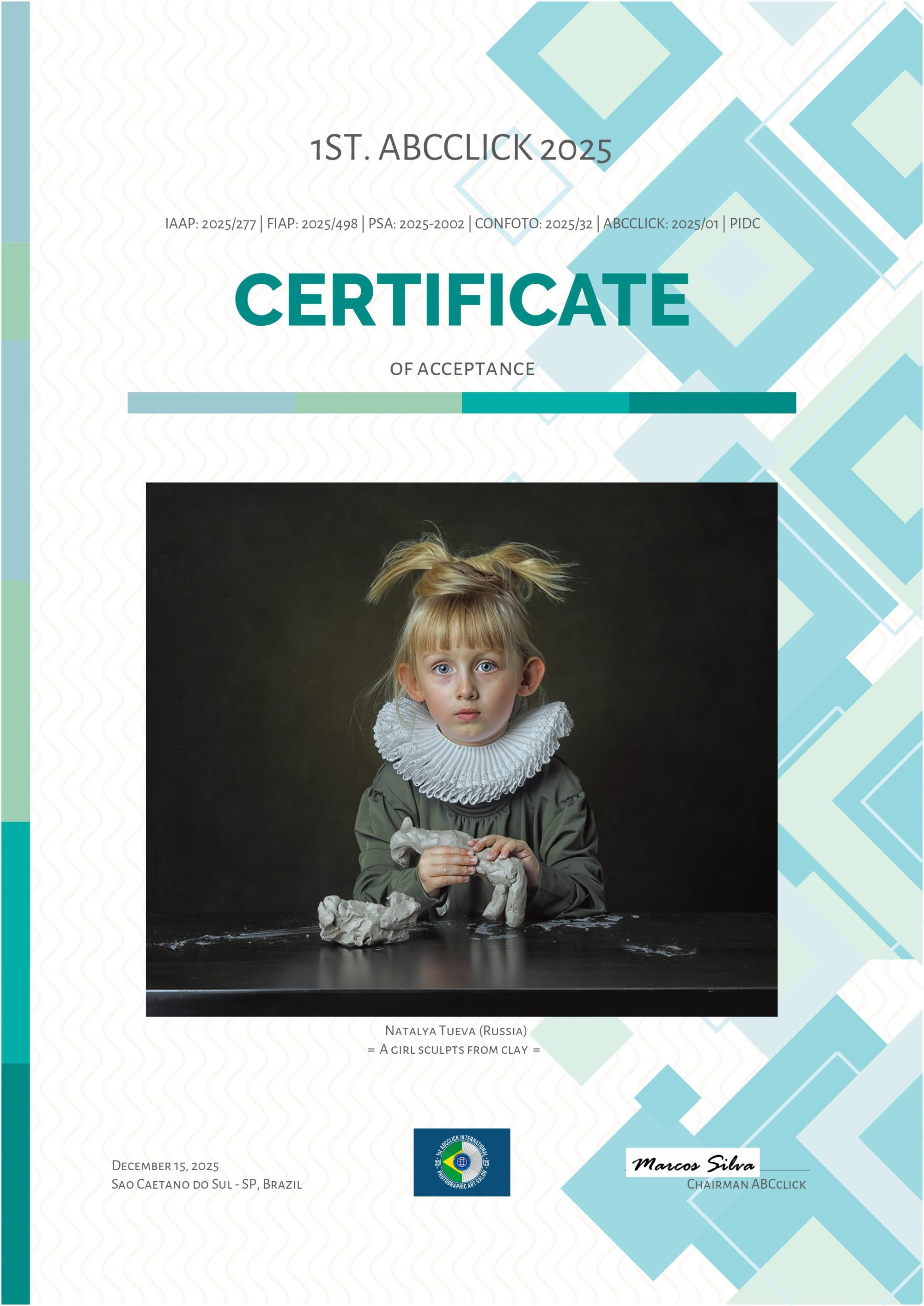 Дипломы и сертификаты. Фотограф Наталья Туева FineArt съёмка