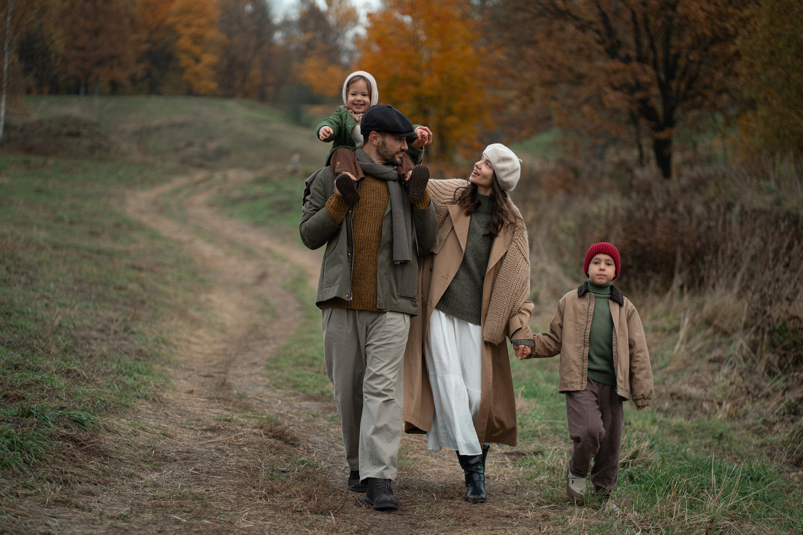 Осень в Цаицыно. Семейный и детский фотограф Мария Лютикова
