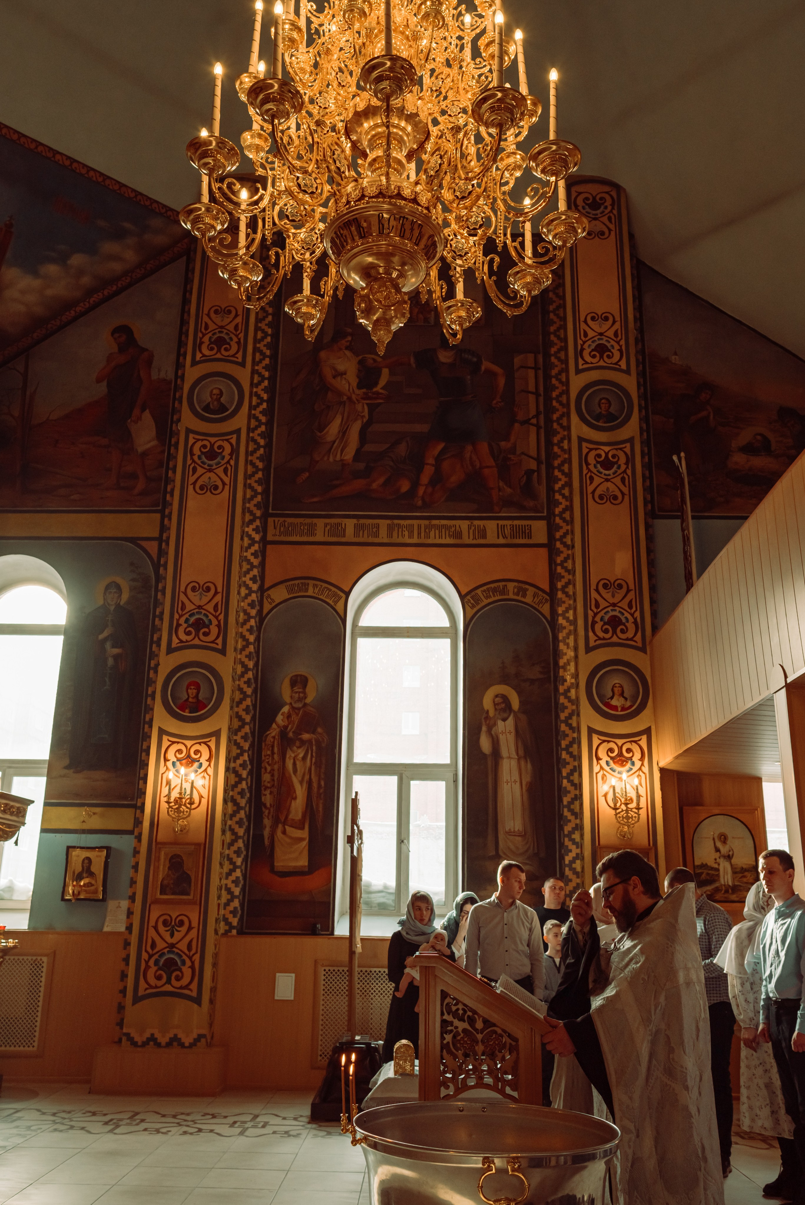 Крещение Амелии. Фотограф новорожденных в Норильске Виктория Шагалиева