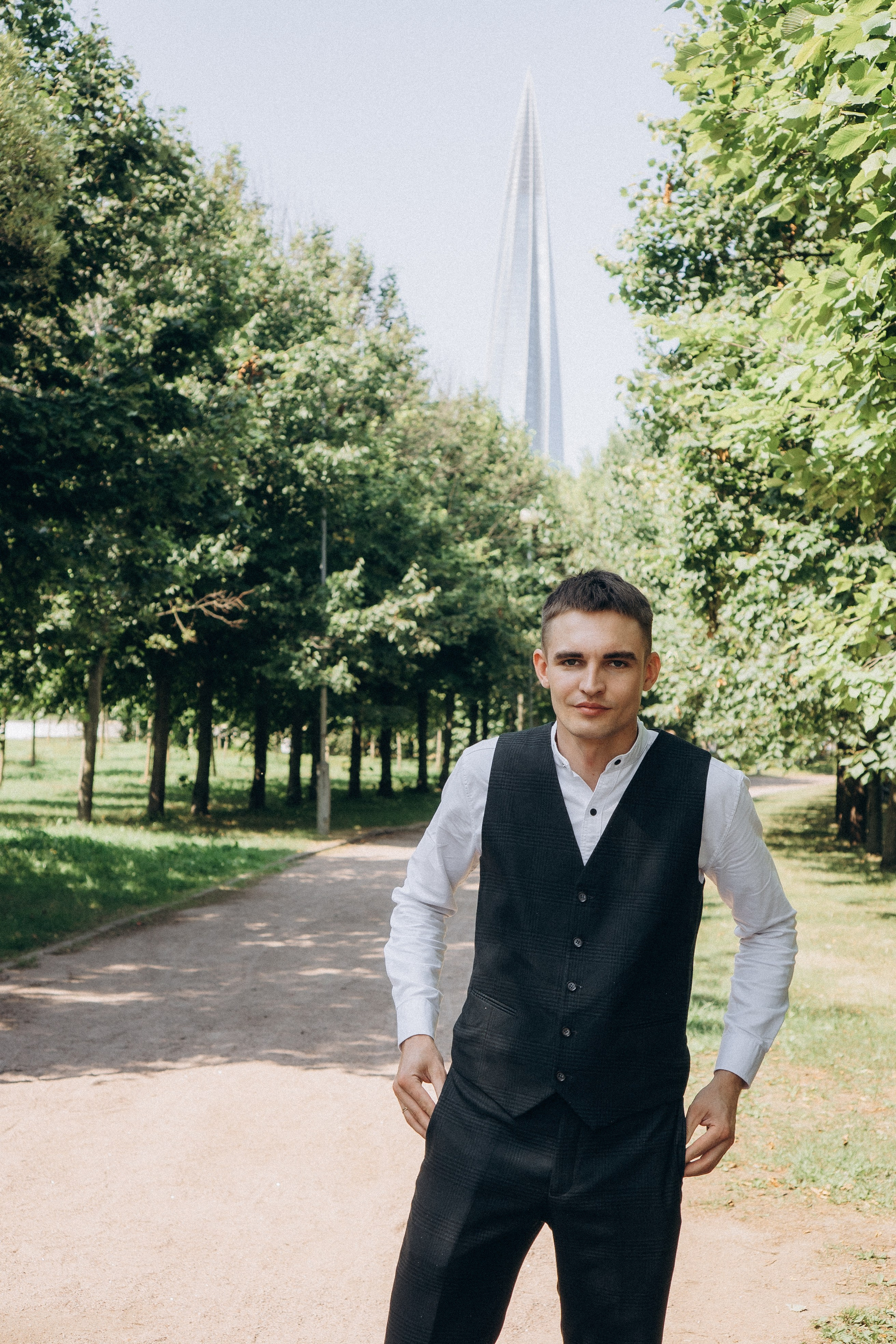 СВАДЕБНАЯ СЬЕМК В ПАРКЕ 300-ЛЕТИЯ. Профессиональный фотограф, Санкт-Петербург — Виктория Богомолова