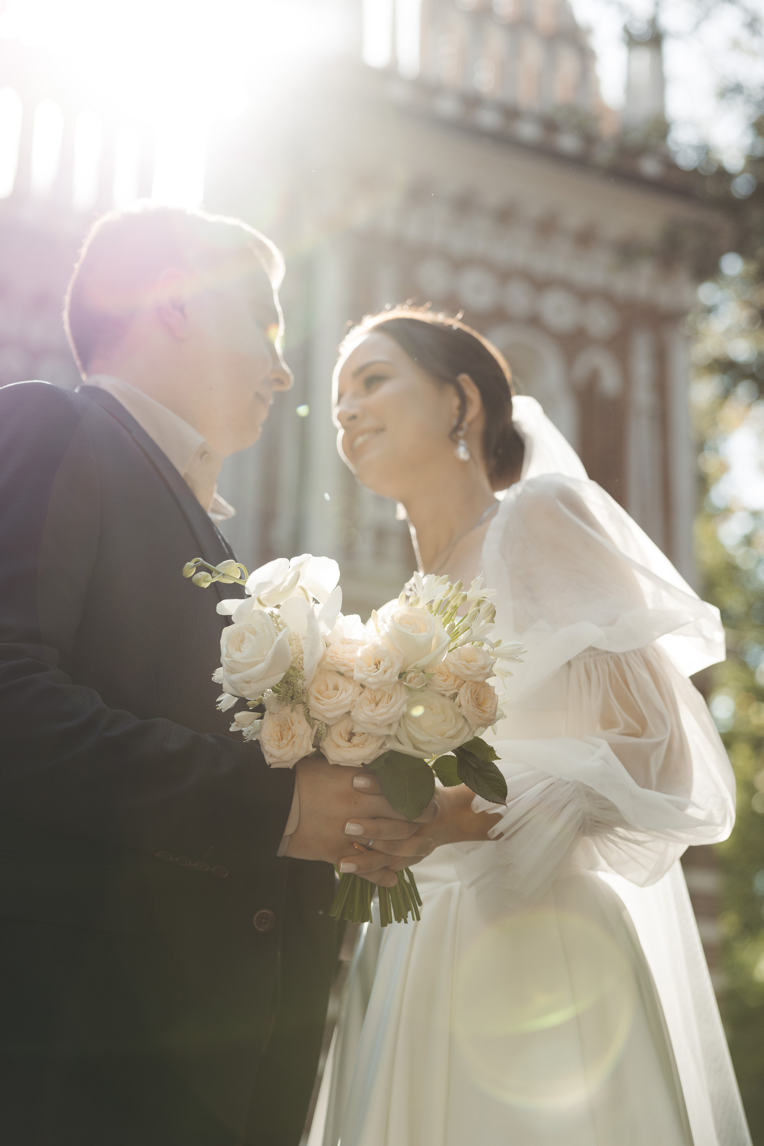 Свадебная фотосессия в парке Царицыно, Банкет в ресторане Пантеон. Свадебный фотограф Москва Анастасия Храмова