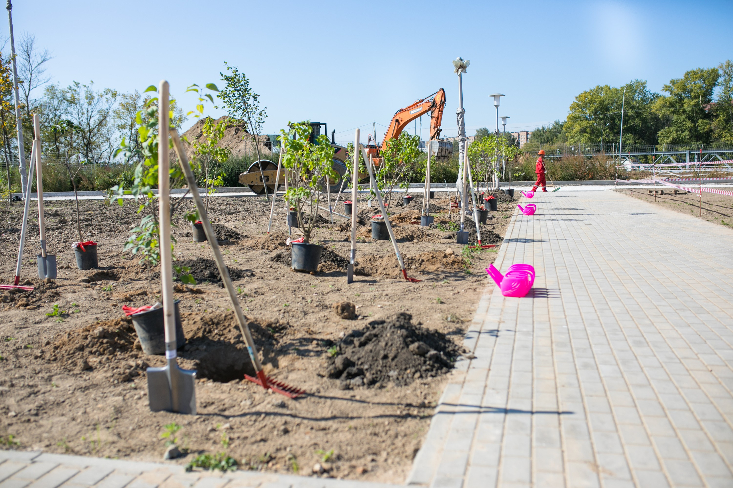 Экологическая акция «Акварельная аллея» ТРЦ Акварель Парк г. Пушкино. Портретный фотограф в Москве Анна Лукерьина