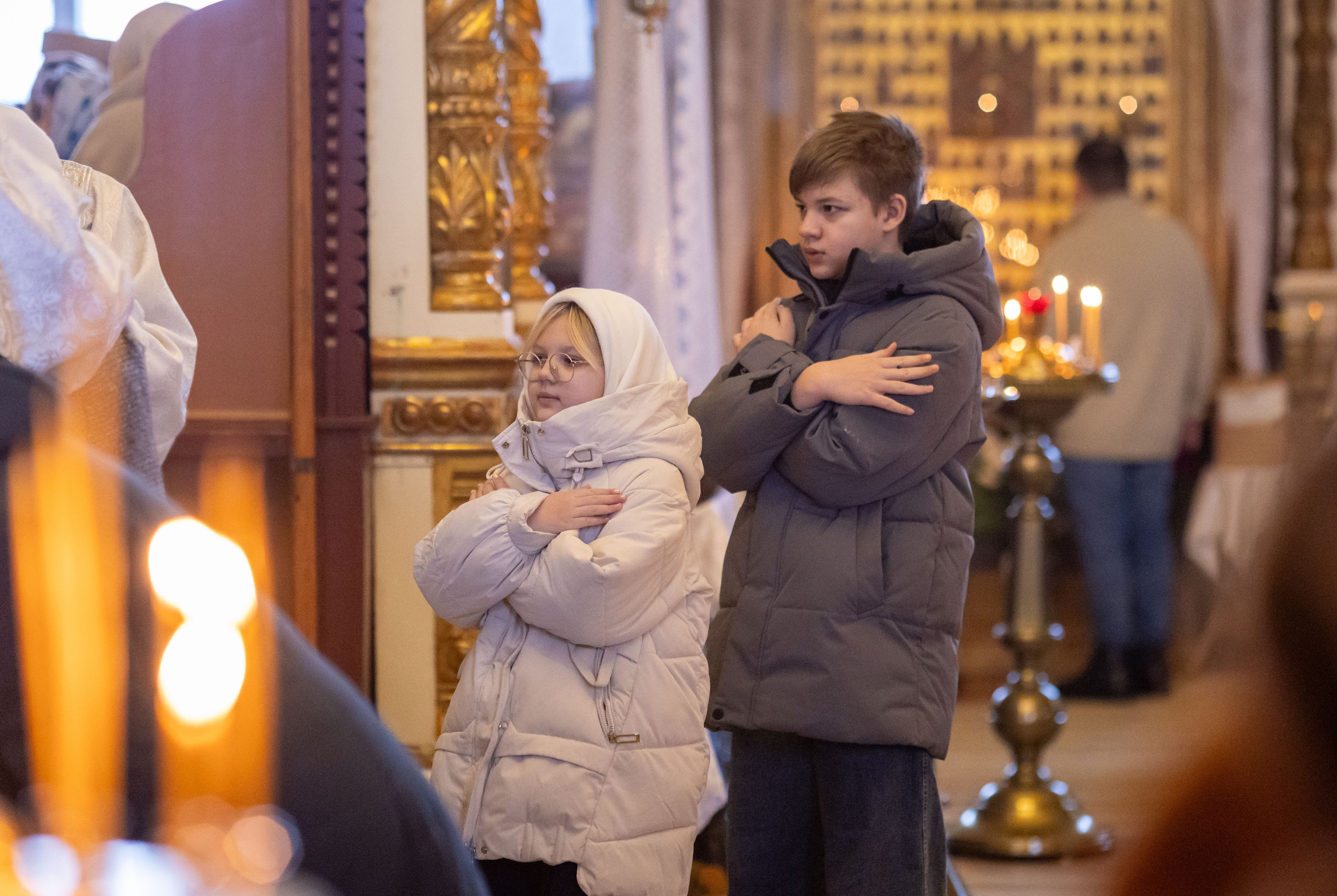 Крещение. Утренняя. Семейный и детский фотограф Анна Петракова