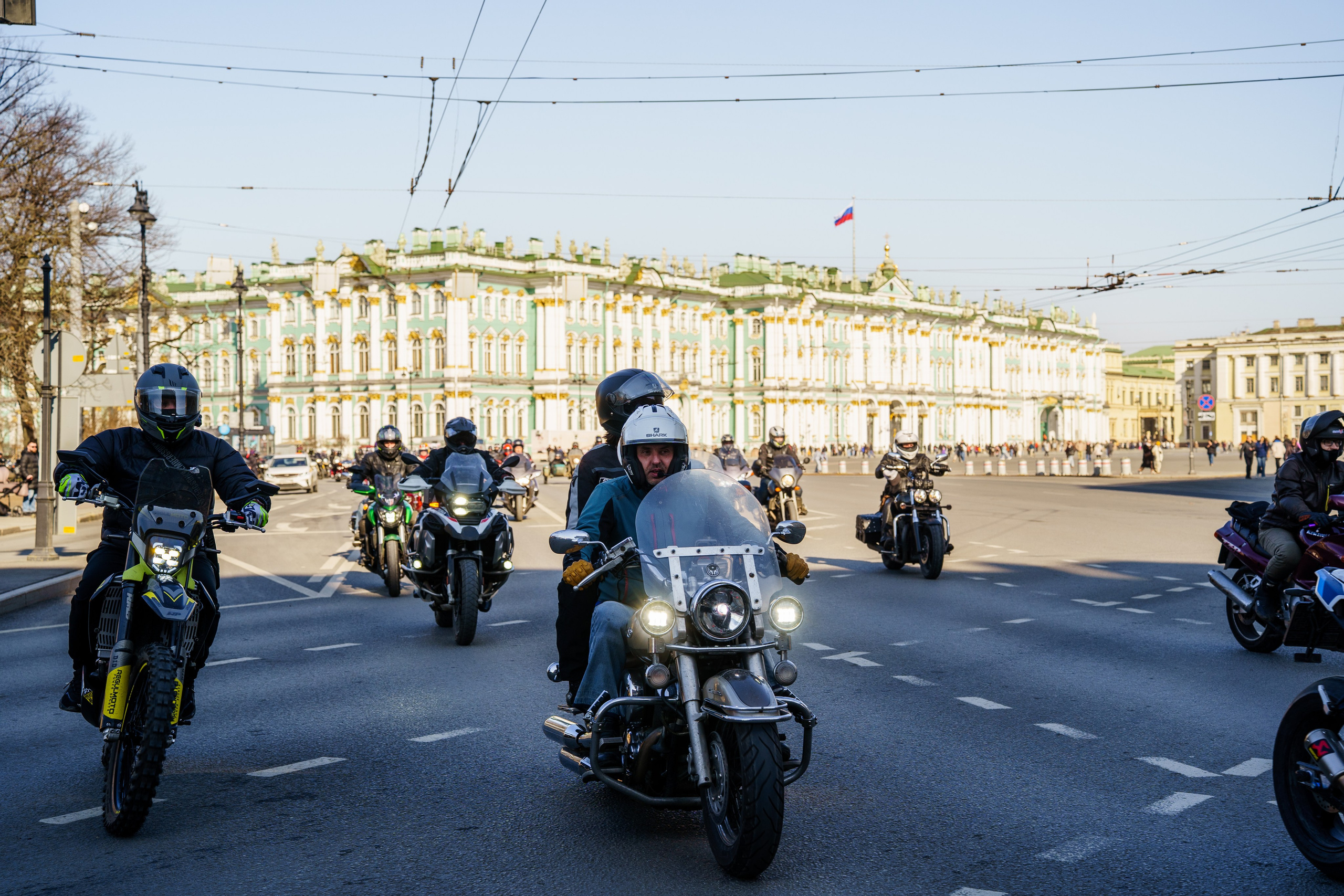 Прохват мотоклуба Norman Riders ч.1. Концертный и репортажный фотограф в Санкт-Петербурге Слава Пахомов