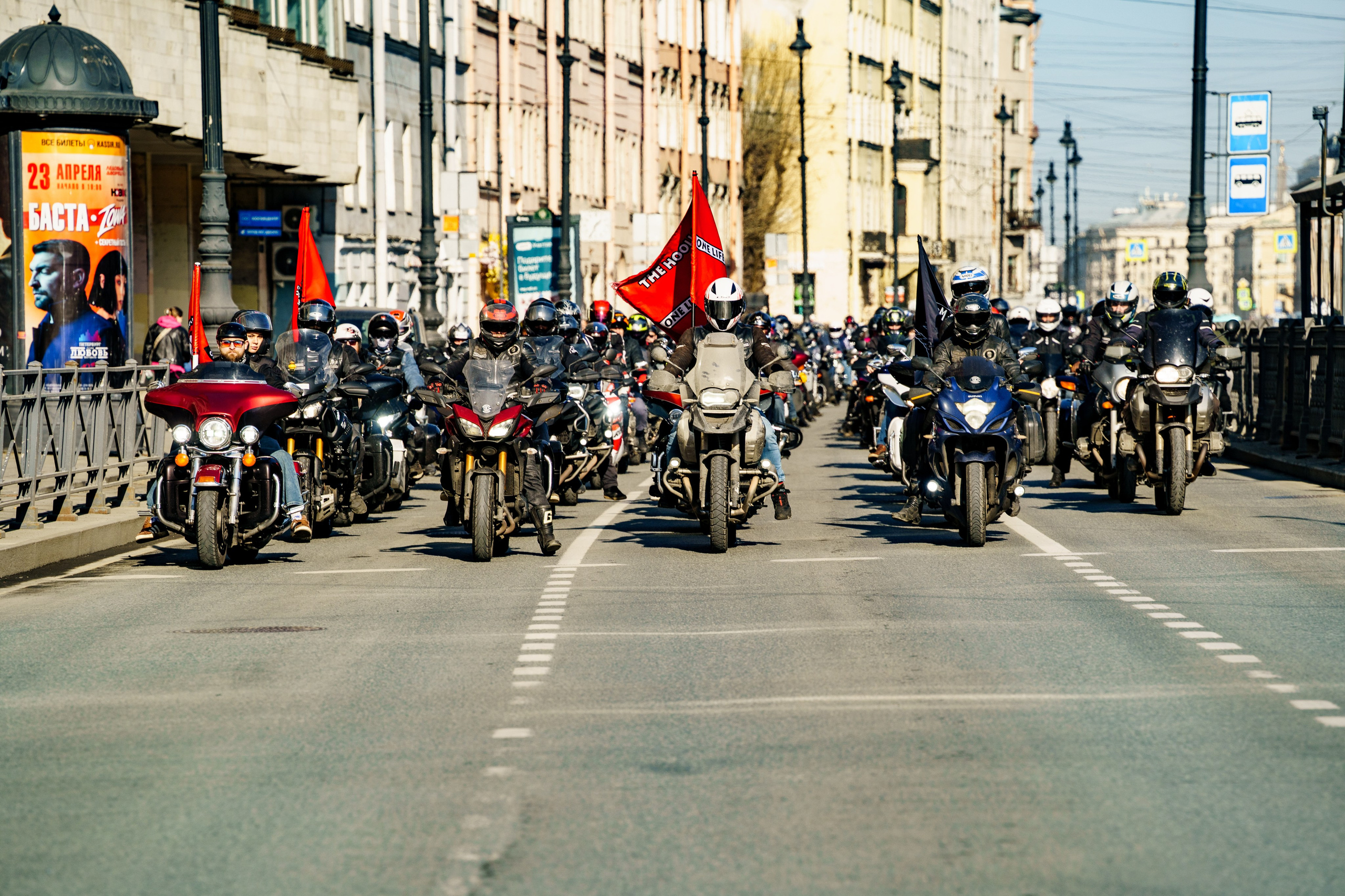 Прохват мотоклуба Norman Riders ч.1. Концертный и репортажный фотограф в Санкт-Петербурге Слава Пахомов