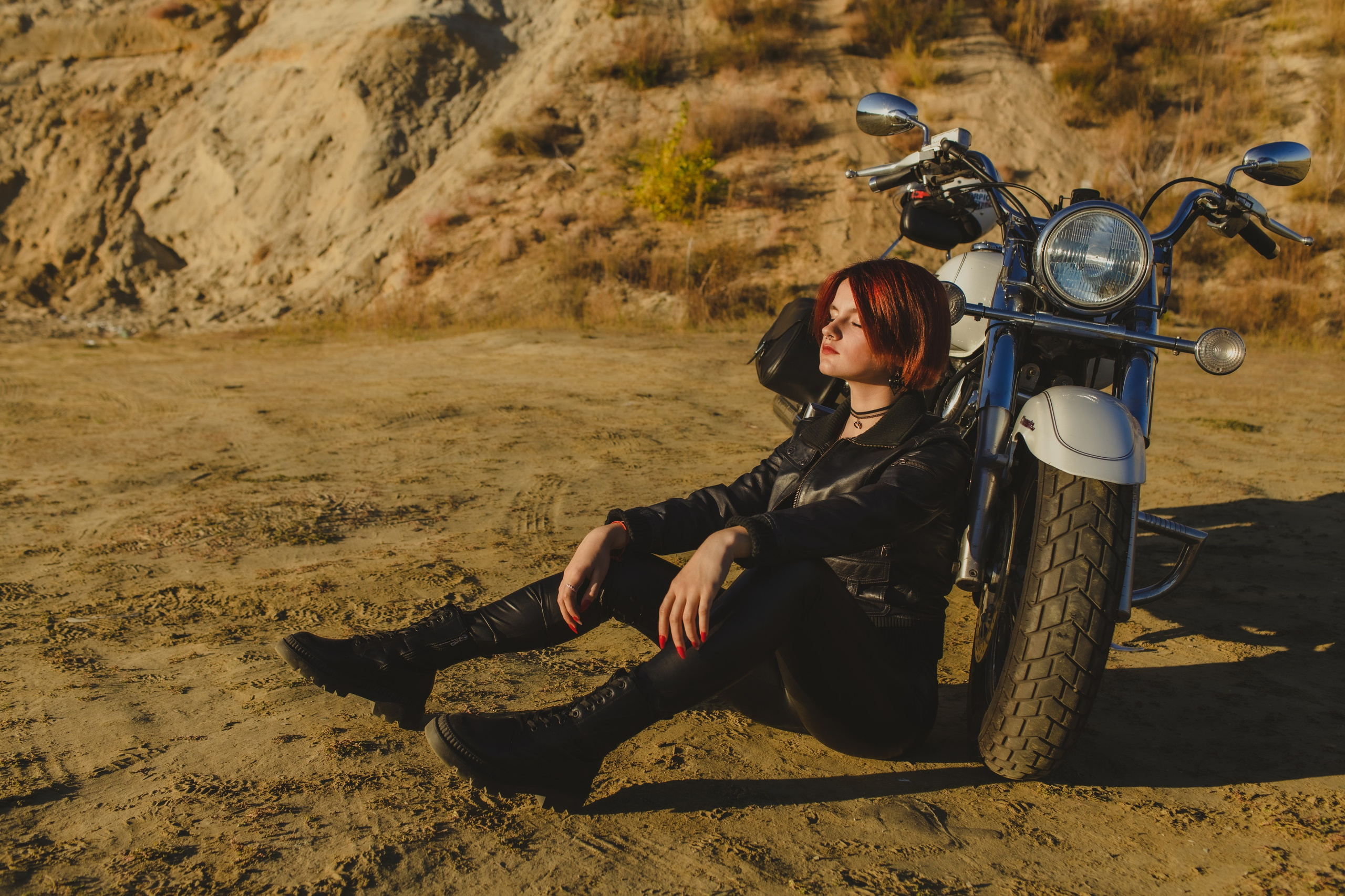 MOTOGIRL. Фотограф Софья Васильковская