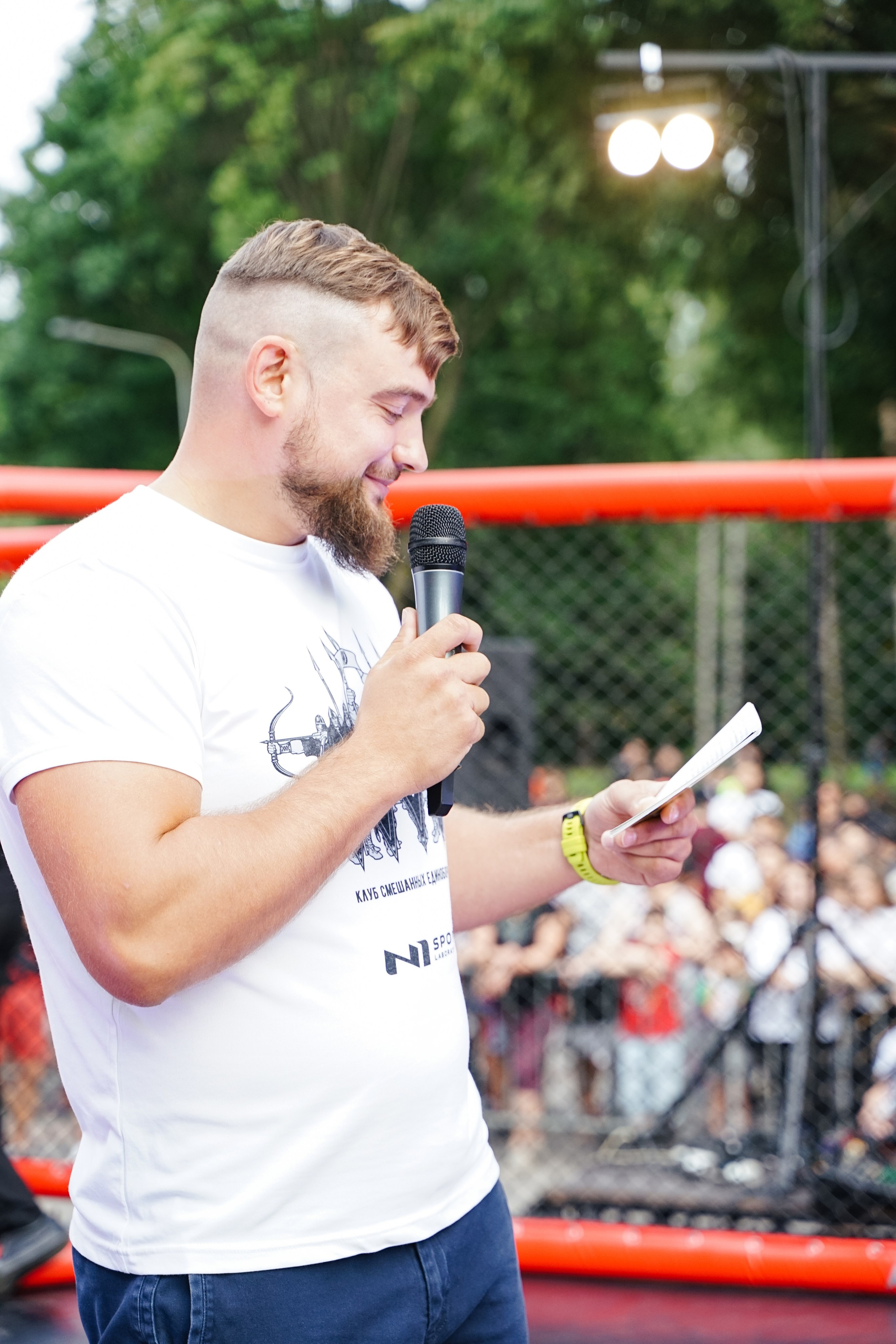 Вечер боев в ЦПКиО. Фотограф Надежда Погребняк | Рязань | Москва