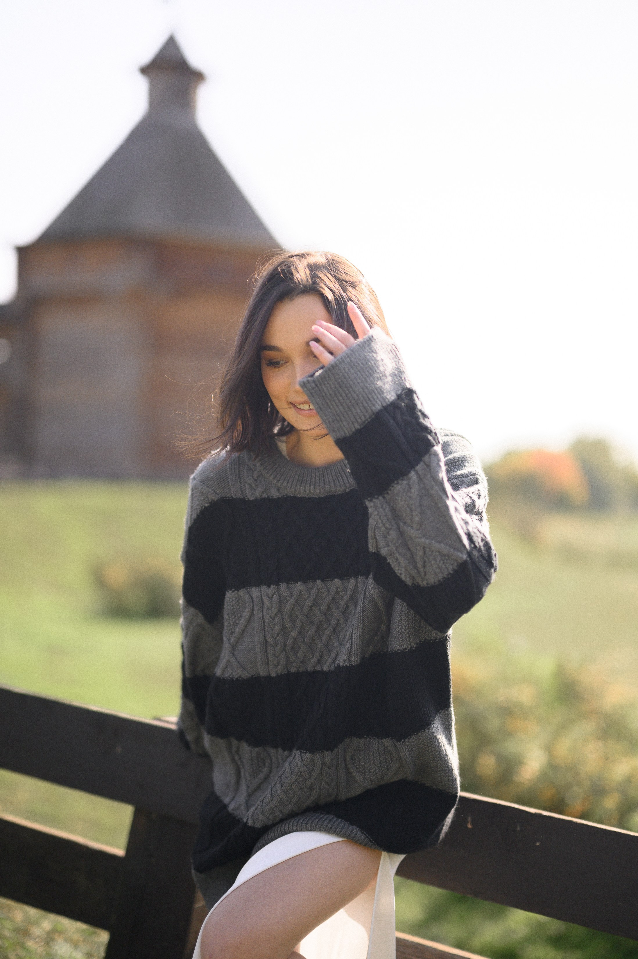 Олеся. Фотосессия на закате в парке Коломенское. Semerlina.ru