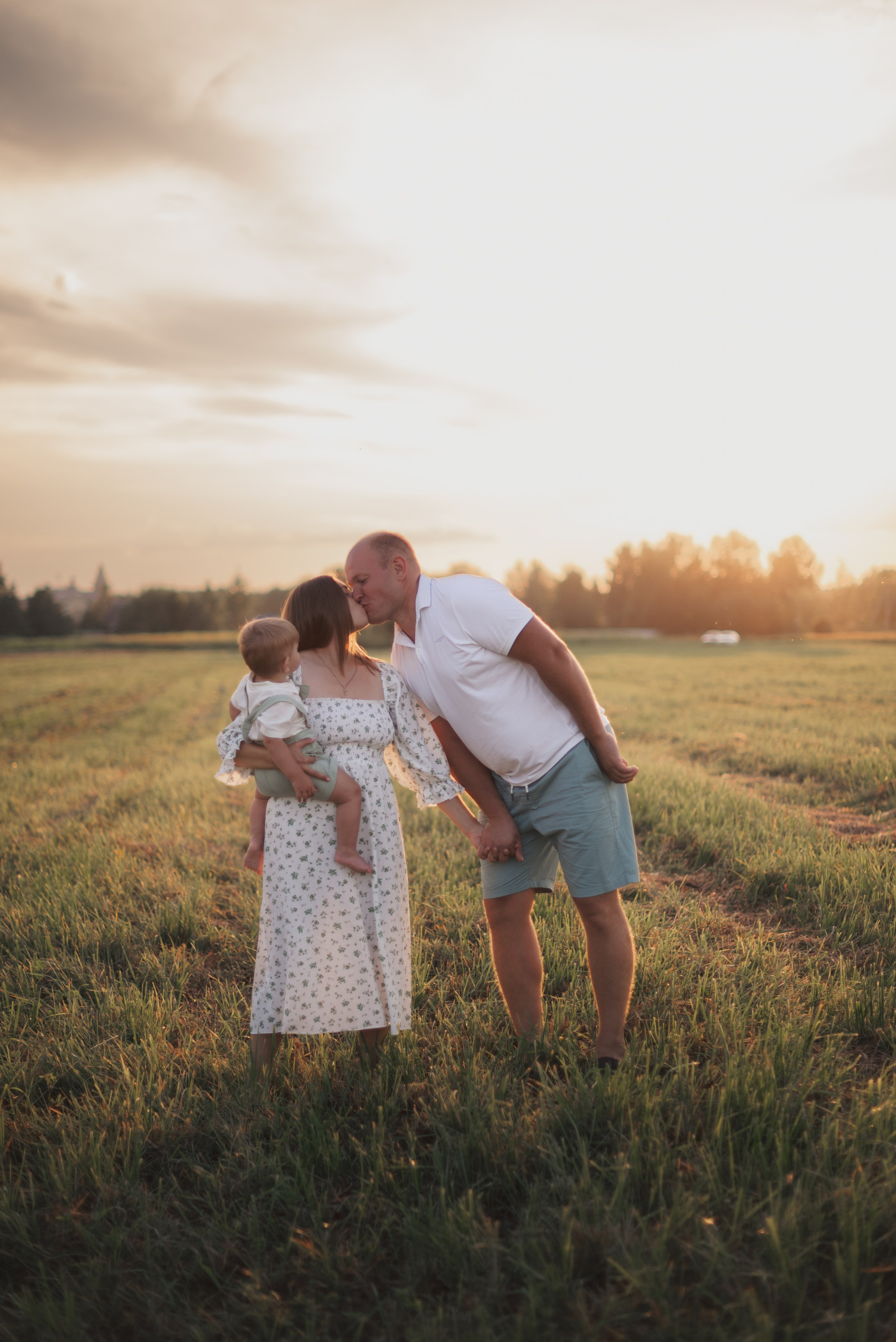 Ксения с семьей. Семейный и детский фотограф в Щелково Алена Дробот