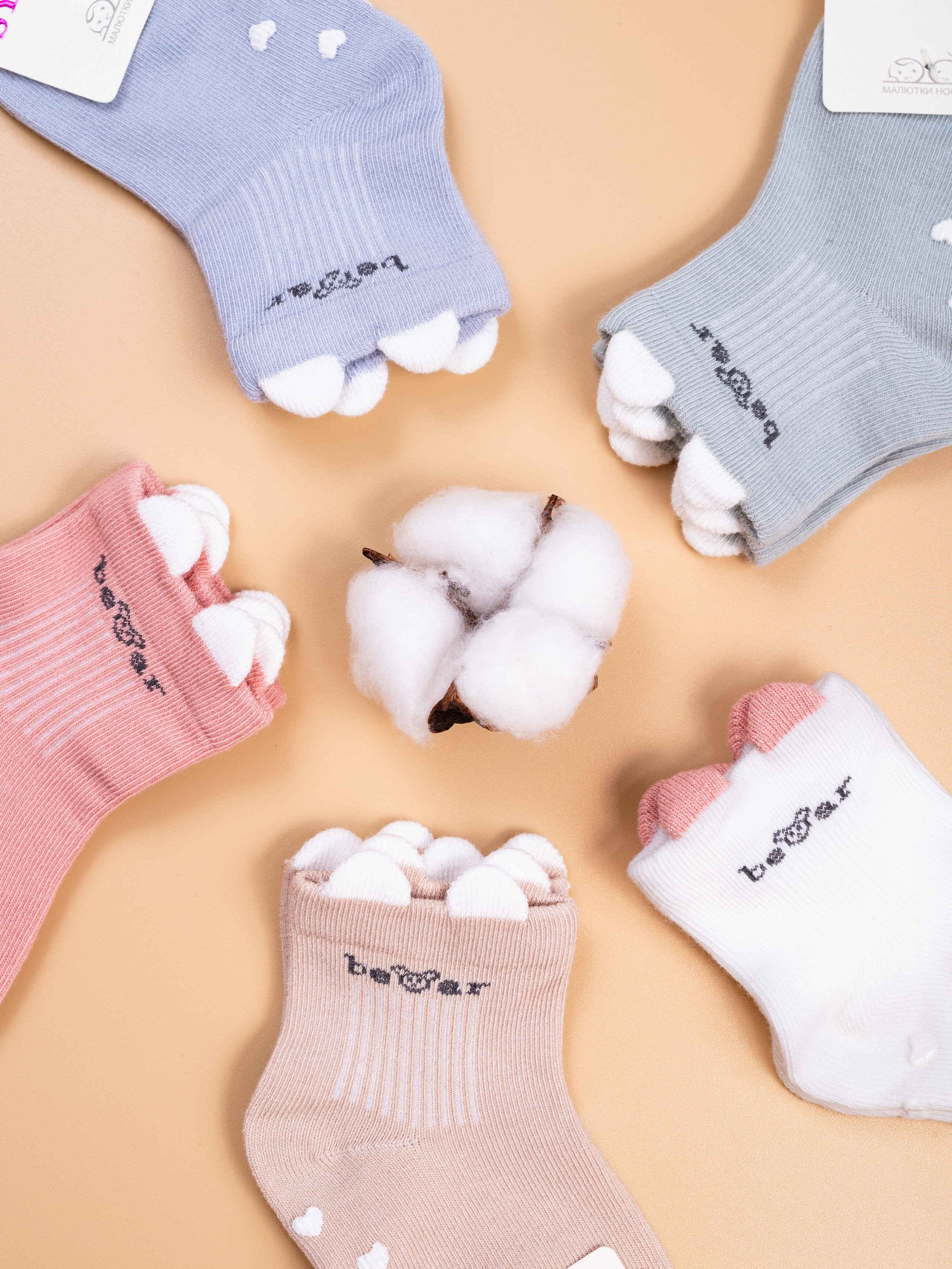 Детские носки. Предметный фотограф, фото для маркетплейсов Пятигорск, КМВ