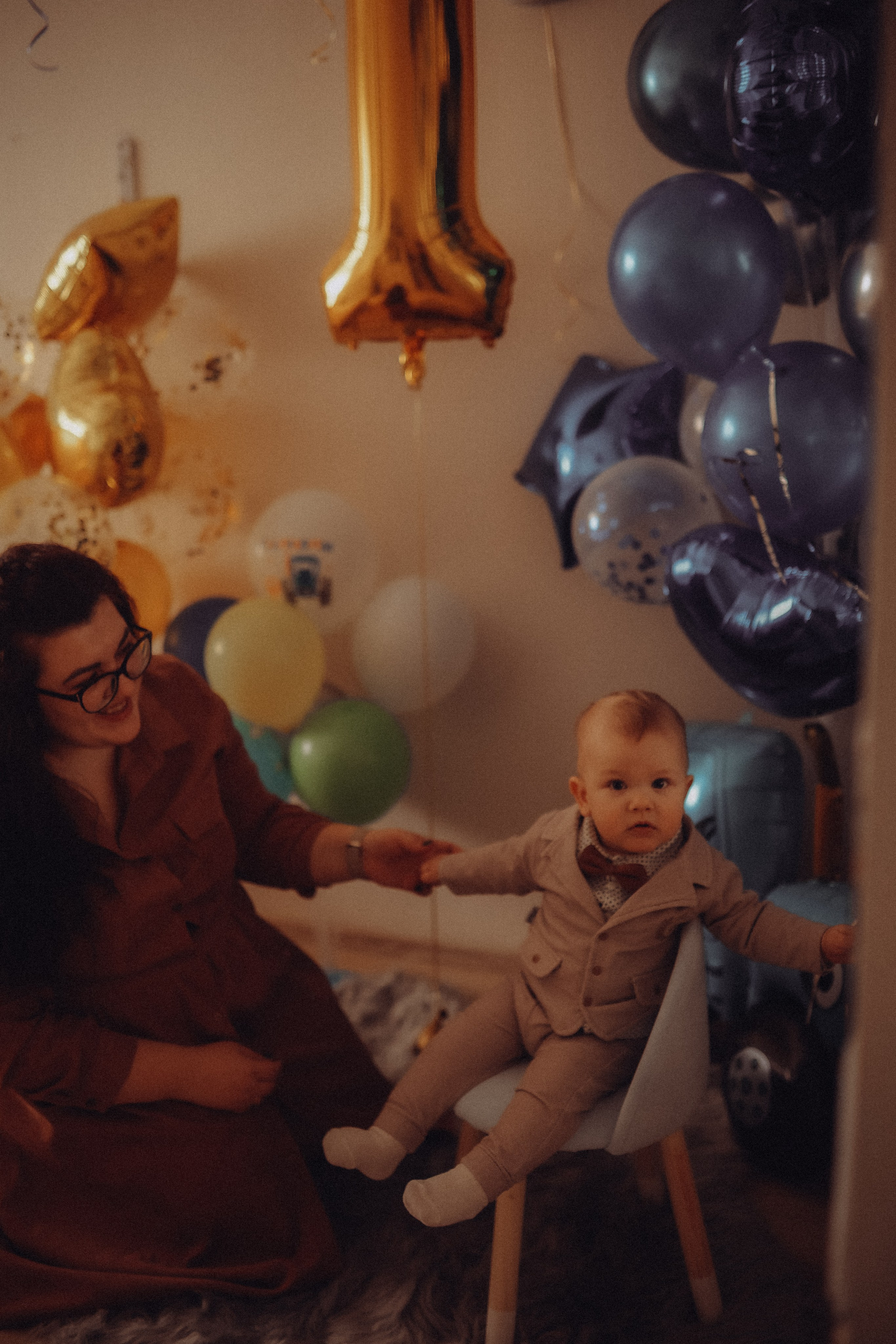 Тёмочке 1 годик. Семейный фотограф в Москве и Люберцах Юлия Гуськова