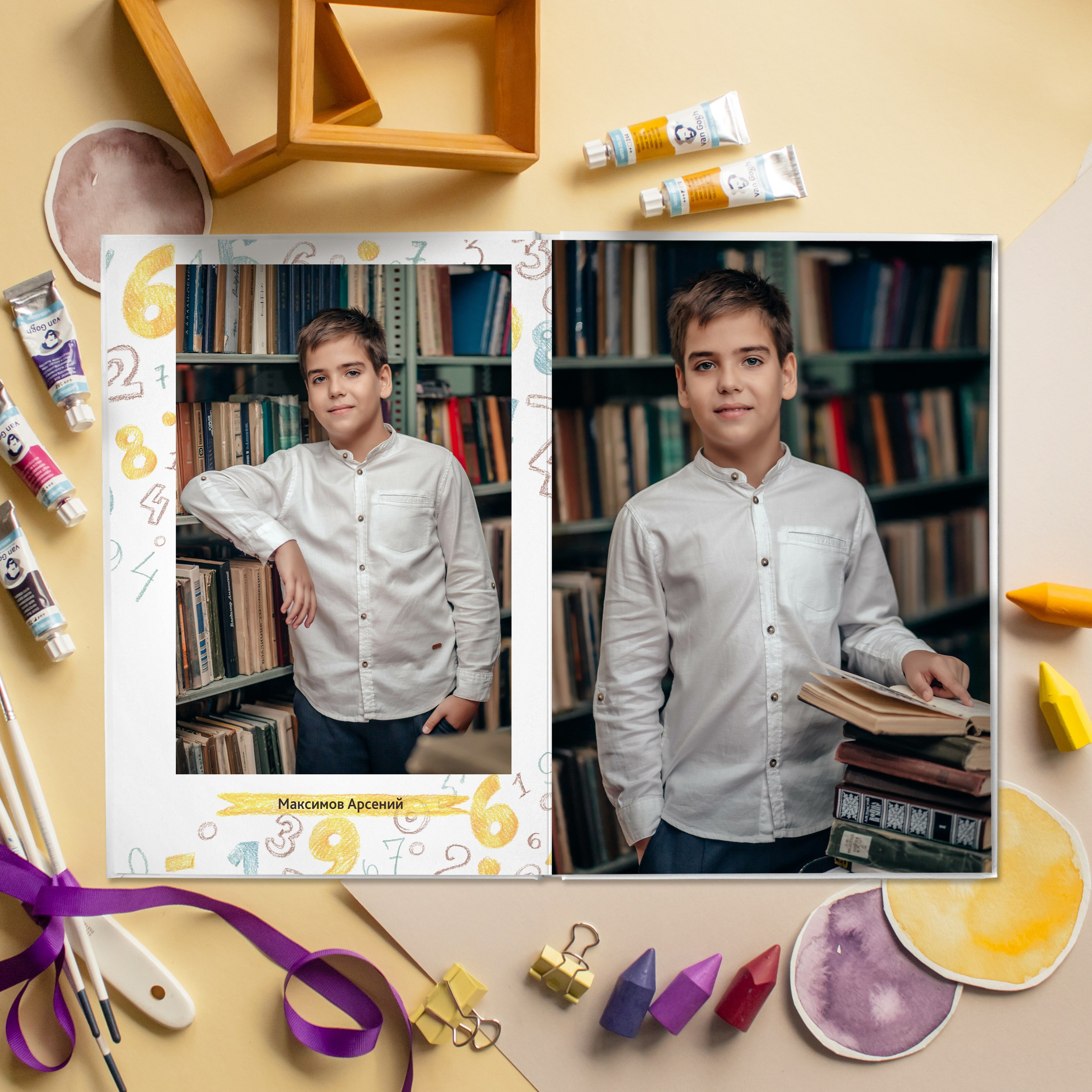 Цифры. Дизайнер fotokniga_ast